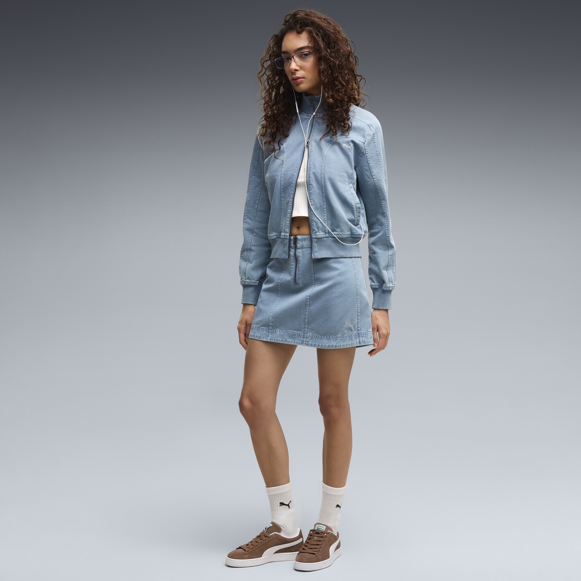 PUMA Jerseyrock »FUTURE.PUMA.ARCHIVE Washed Twill Rock Damen«
