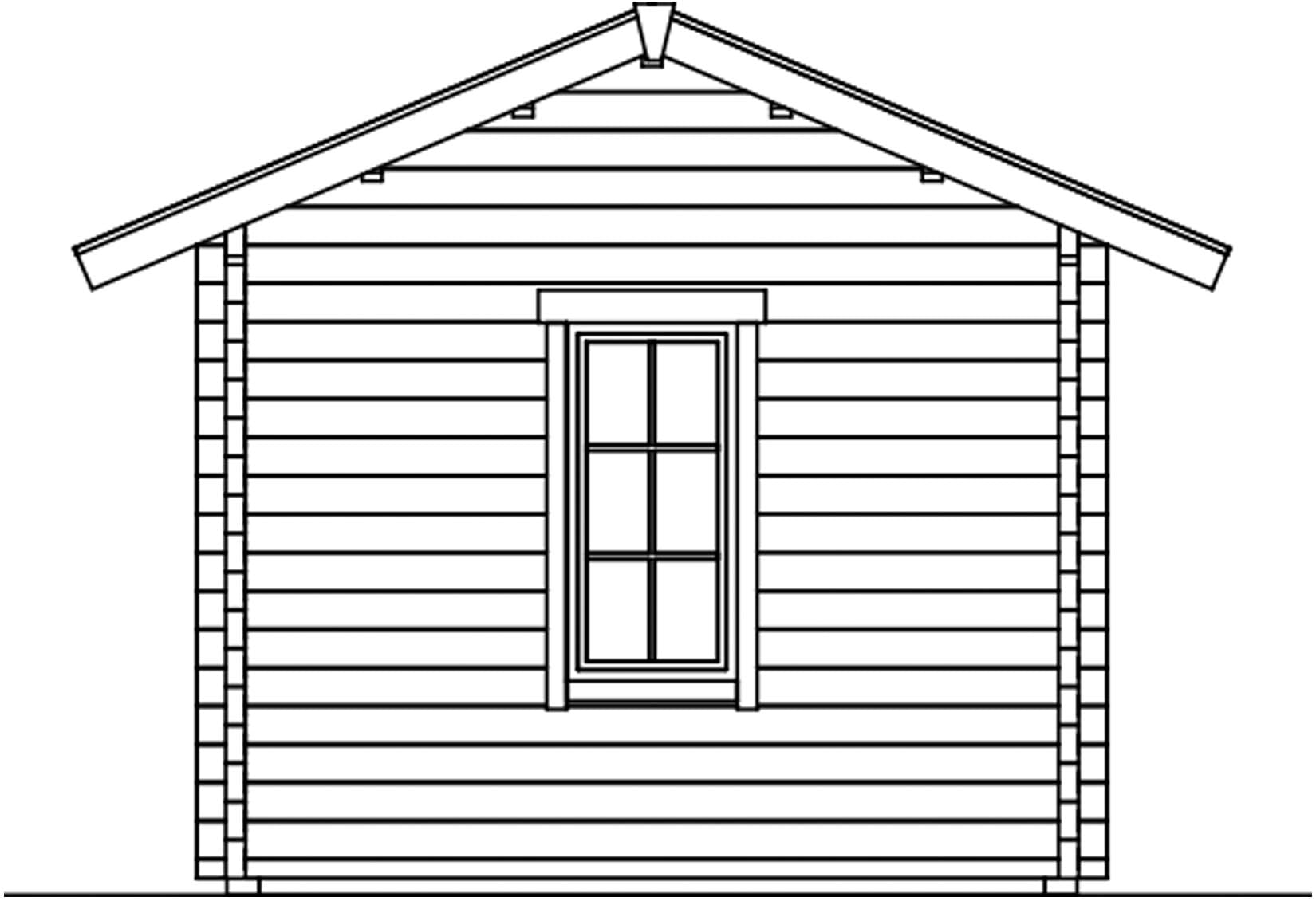 Skanholz Gartenhaus »Montreal 1«, mit 2. Schalung