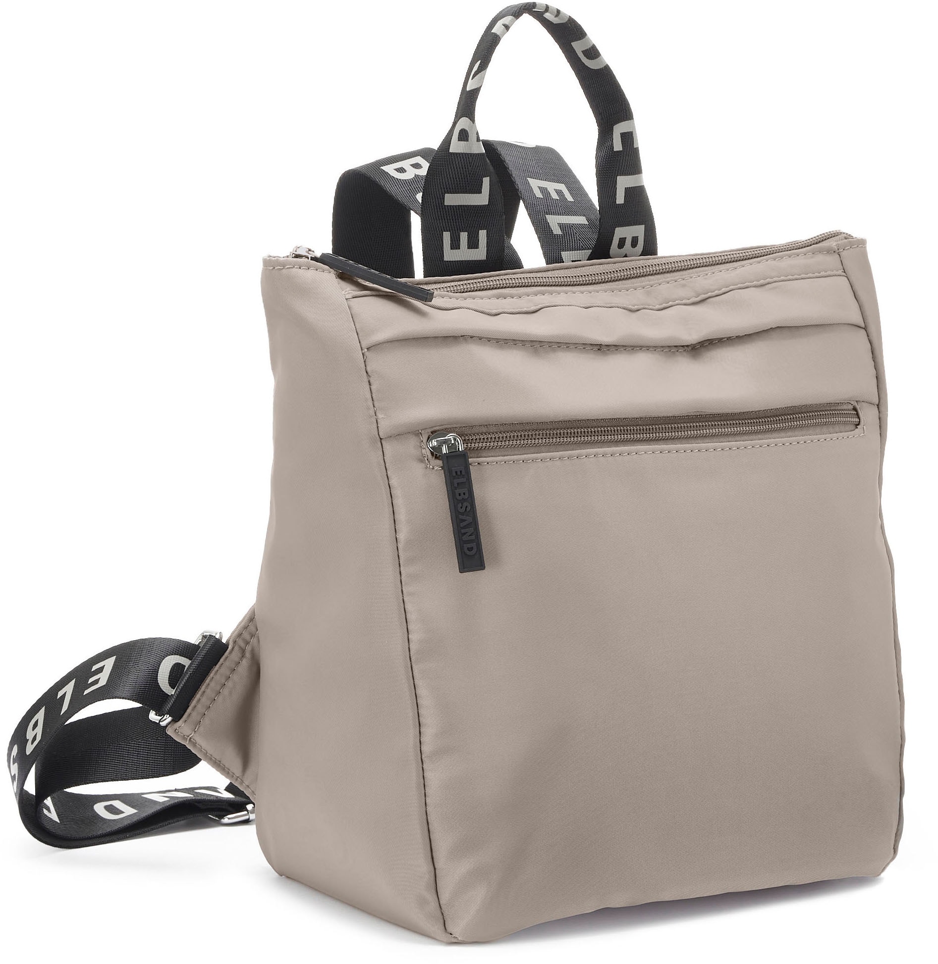 Elbsand Rucksack "Freizeitrucksack, City-Rucksack, Tasche, Damentasche" aus weichem Material VEGAN