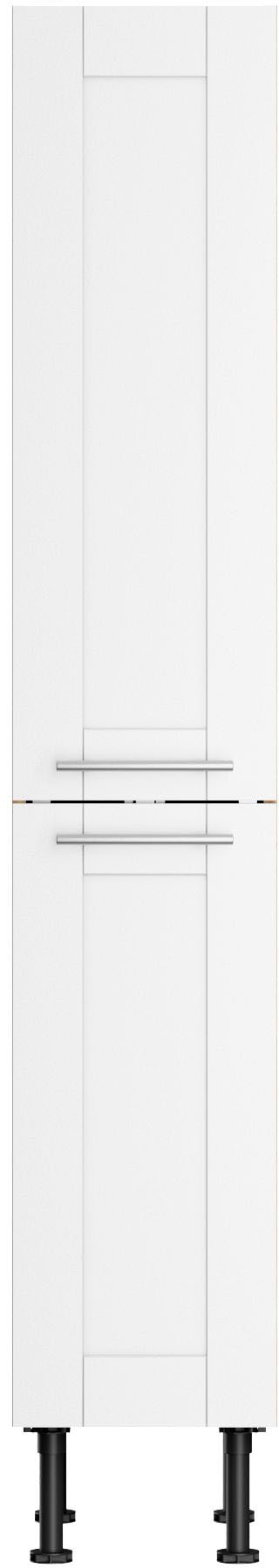HELD MÖBEL Apothekerschrank »Virginia«, 200 cm hoch 30 cm breit, 2 Auszüge  mit 5 Ablagen, griffloses Design bestellen | BAUR