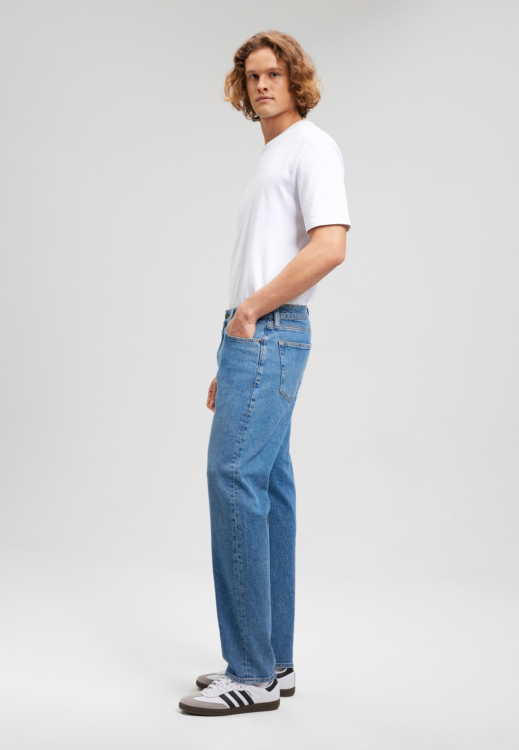Mavi Weite Jeans »MUNICH«, Straight Jeans