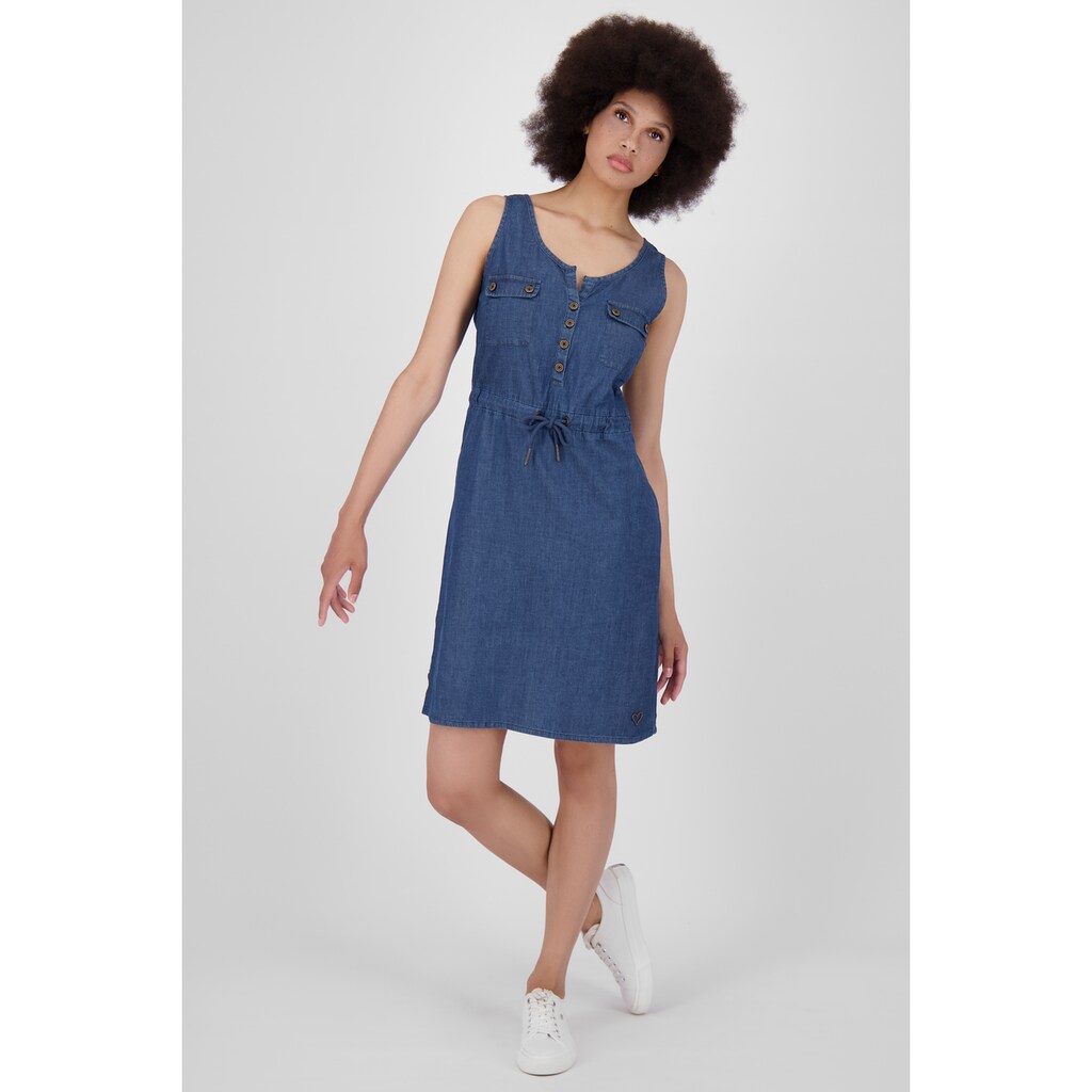 Alife & Kickin Sommerkleid »DorisAK DNM Dress Damen Sommerkleid, Jeanskleid, Kleid«