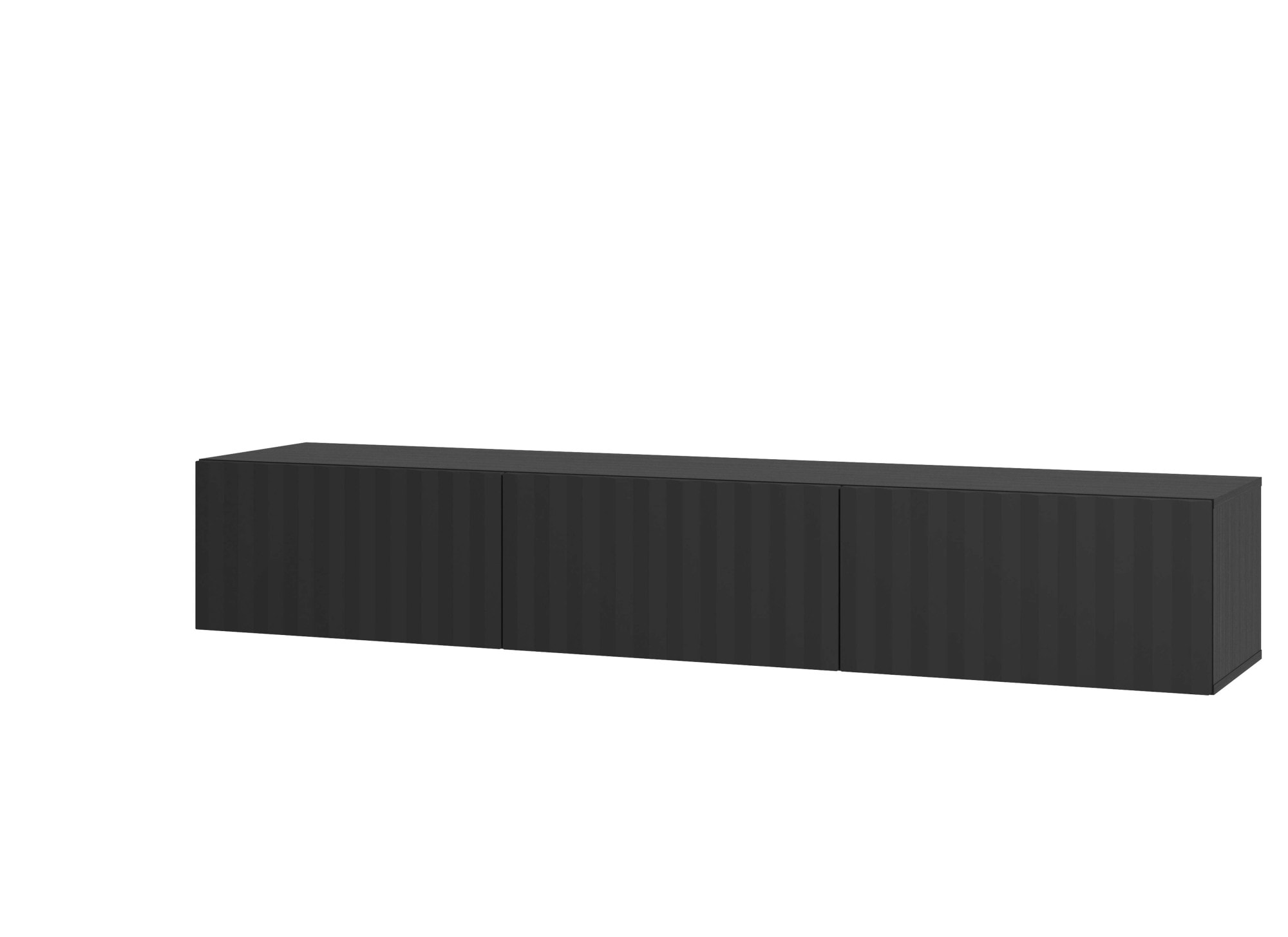 INOSIGN Lowboard »Antibes TV-Lowboard, Breite 192/154/128 cm, TV-Schrank«, TV-Kommode, Front in 3D-Optik, Push-To-Open-Funktion