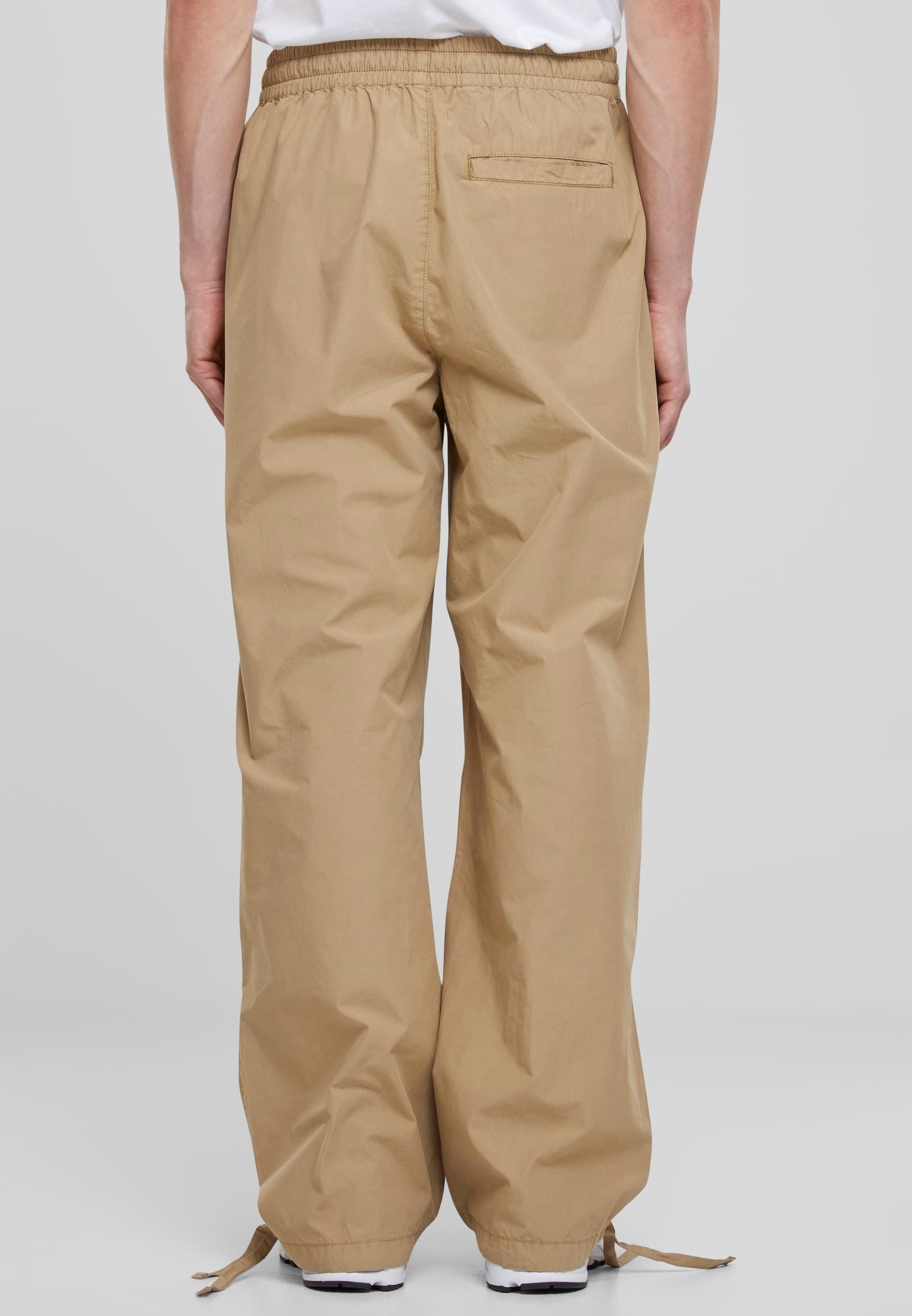 URBAN CLASSICS Stoffhose »Urban Classics Wide Poplin Pants«, (1 tlg.)