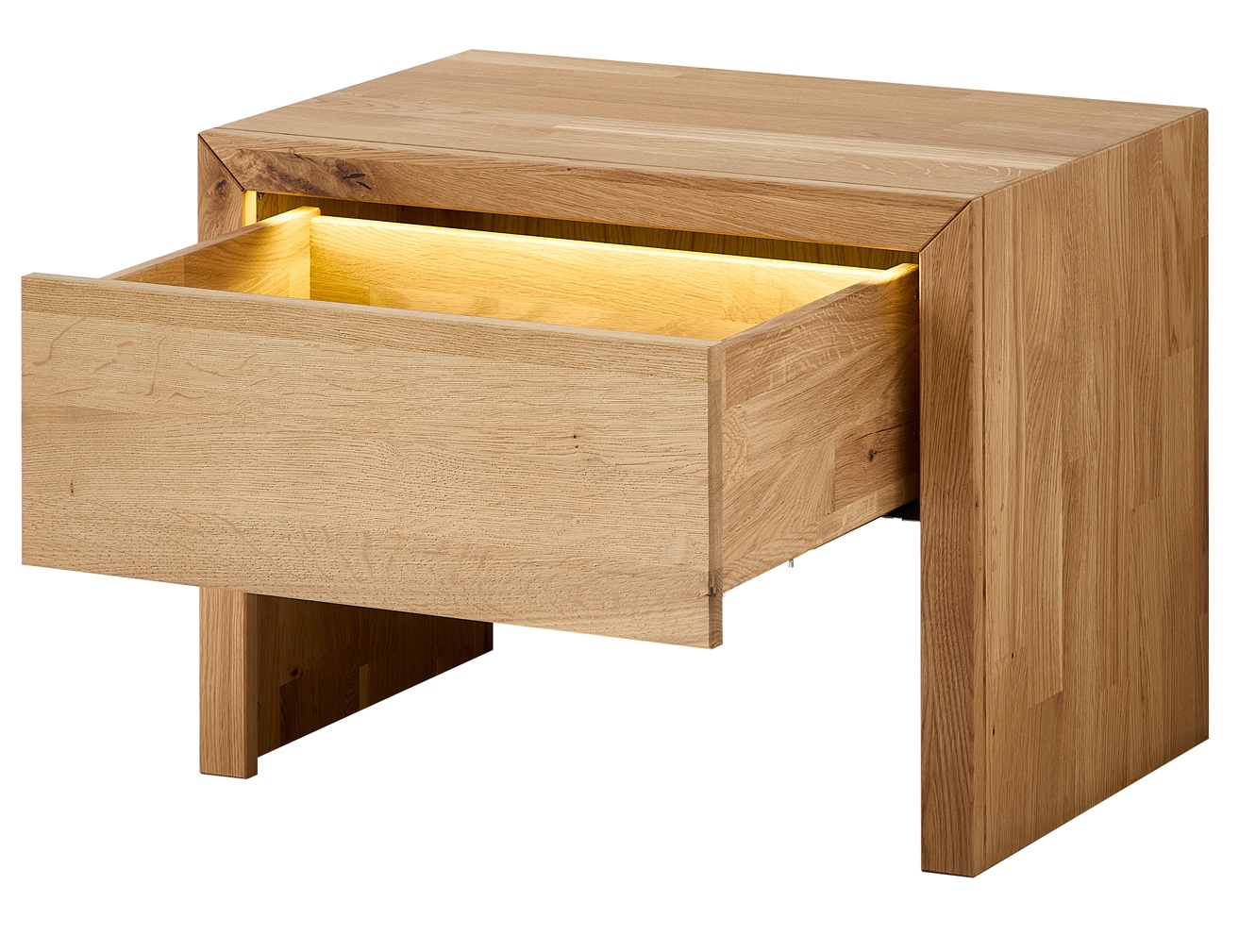 Home affaire Nachtkonsole »Ambroise« inkl. LED-Beleuchtung