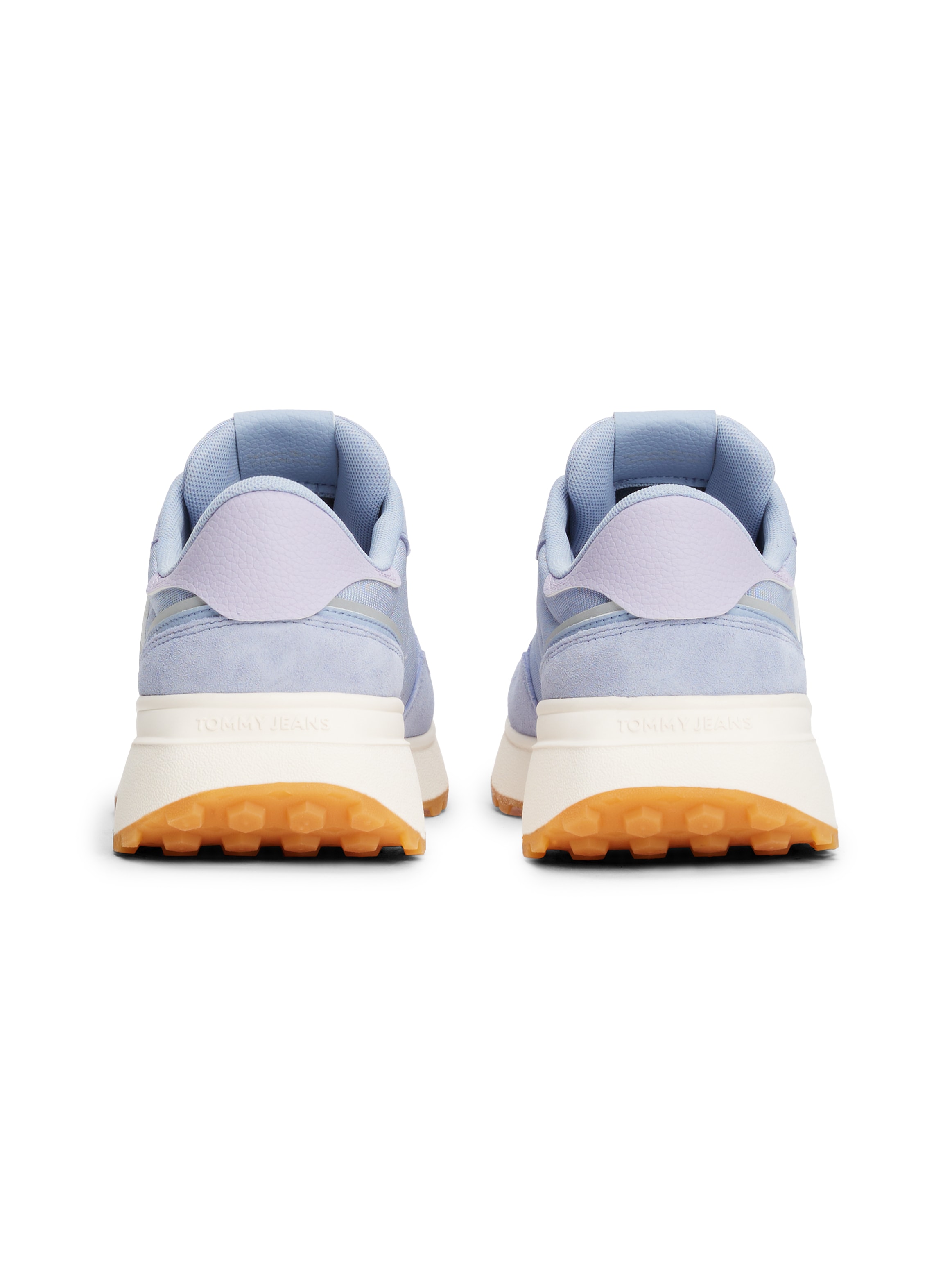 Tommy Jeans Keilsneaker »TJW CLEATED RUNNER«, Freizeitschuh, Schnürschuh, Halbschuh mit Reflektorstreifen