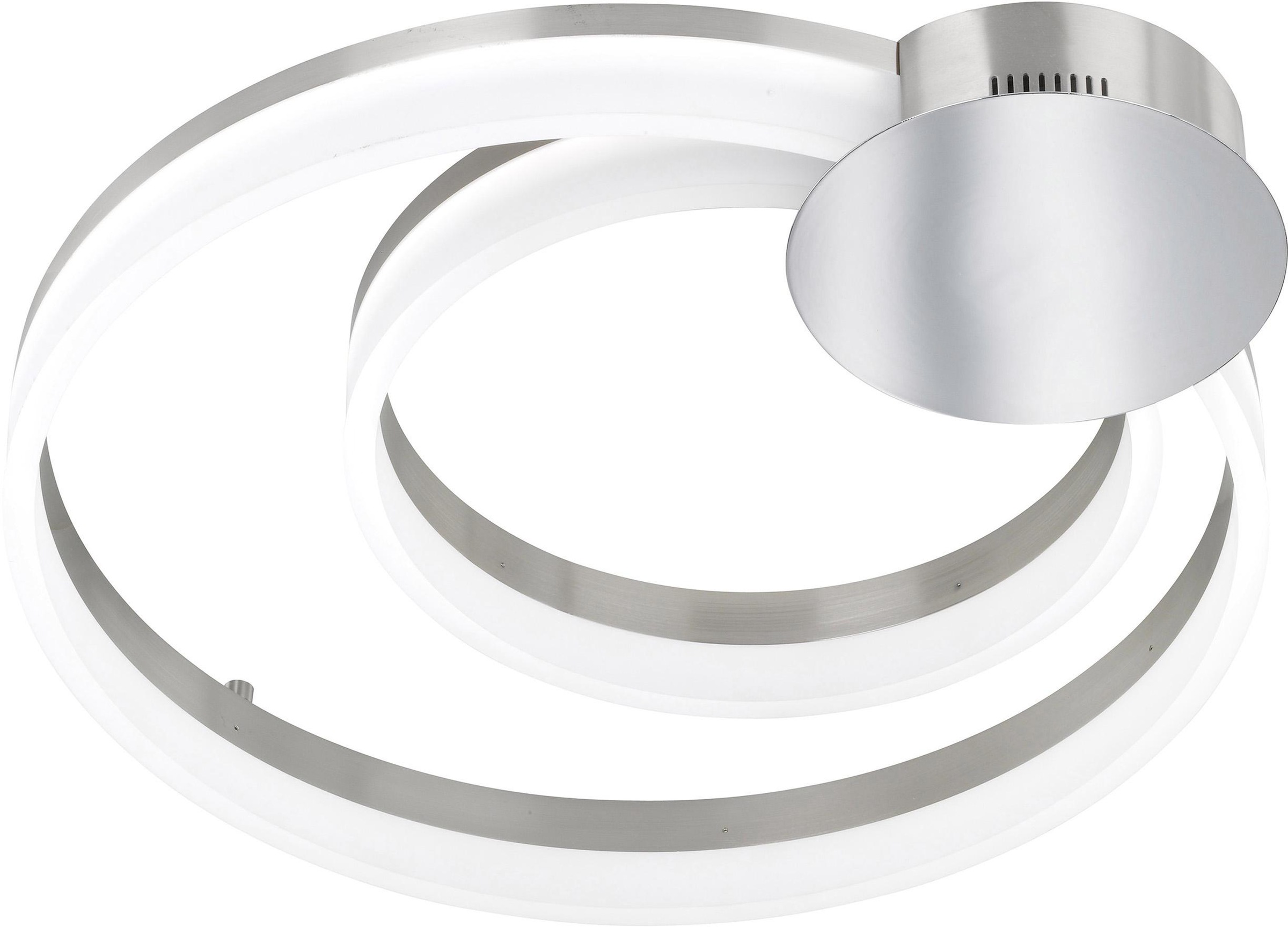WOFI LED Deckenleuchte SOUL, LED-Board, Warmweiß, LED Deckenlampe