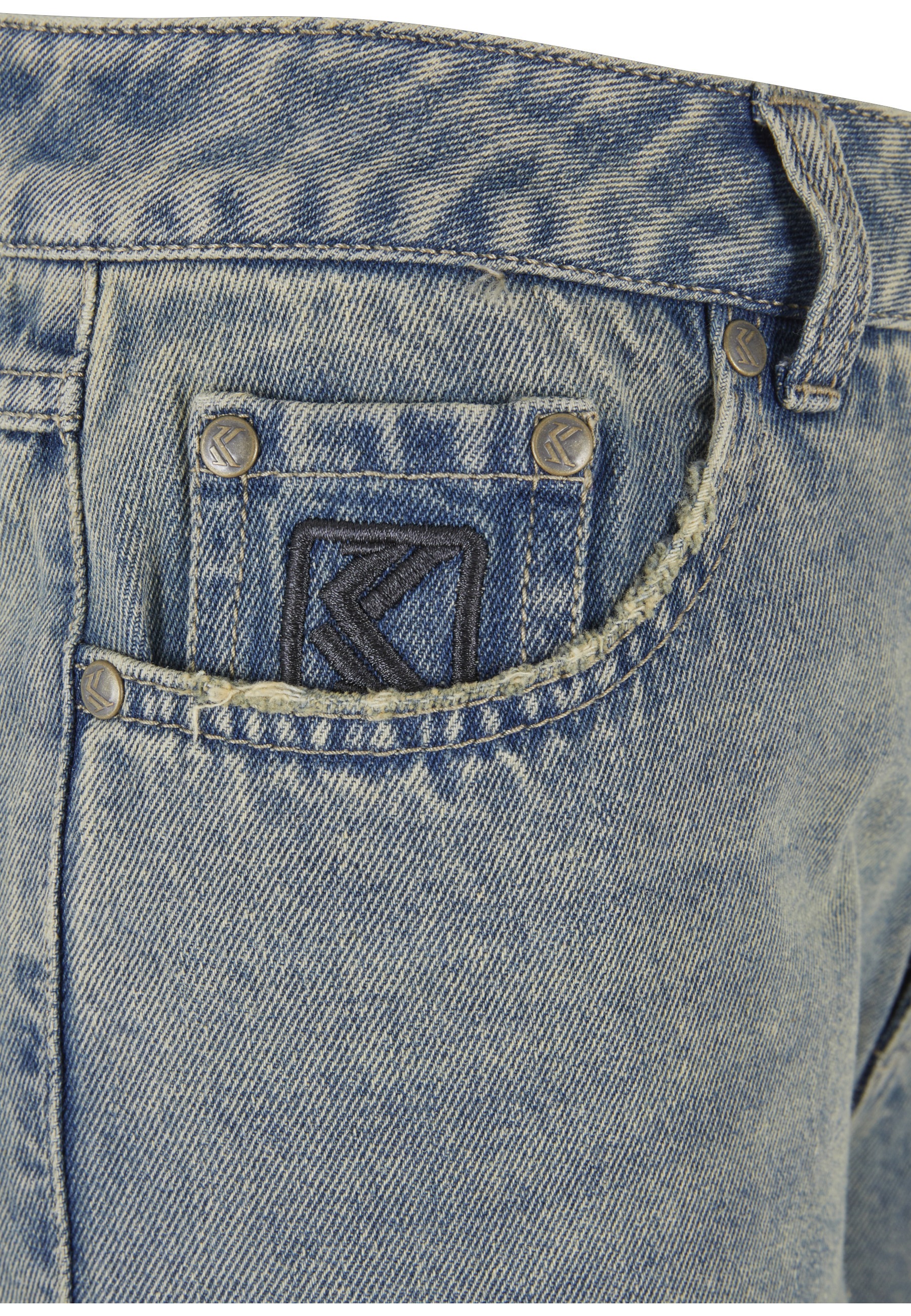 Karl Kani Bequeme Jeans »Karl Kani Karl Kani Og Five Pocket Straight Leg Gradient Denim«