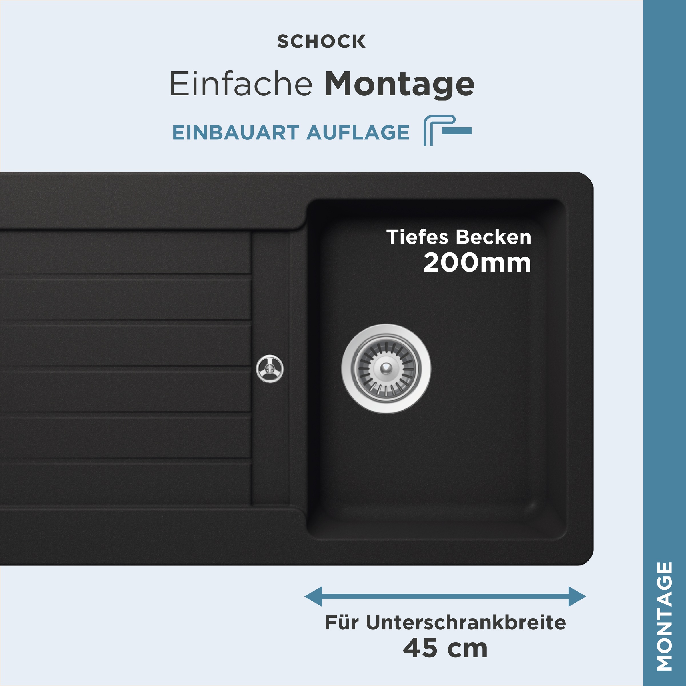 Schock Granitspüle »Typos D-100«