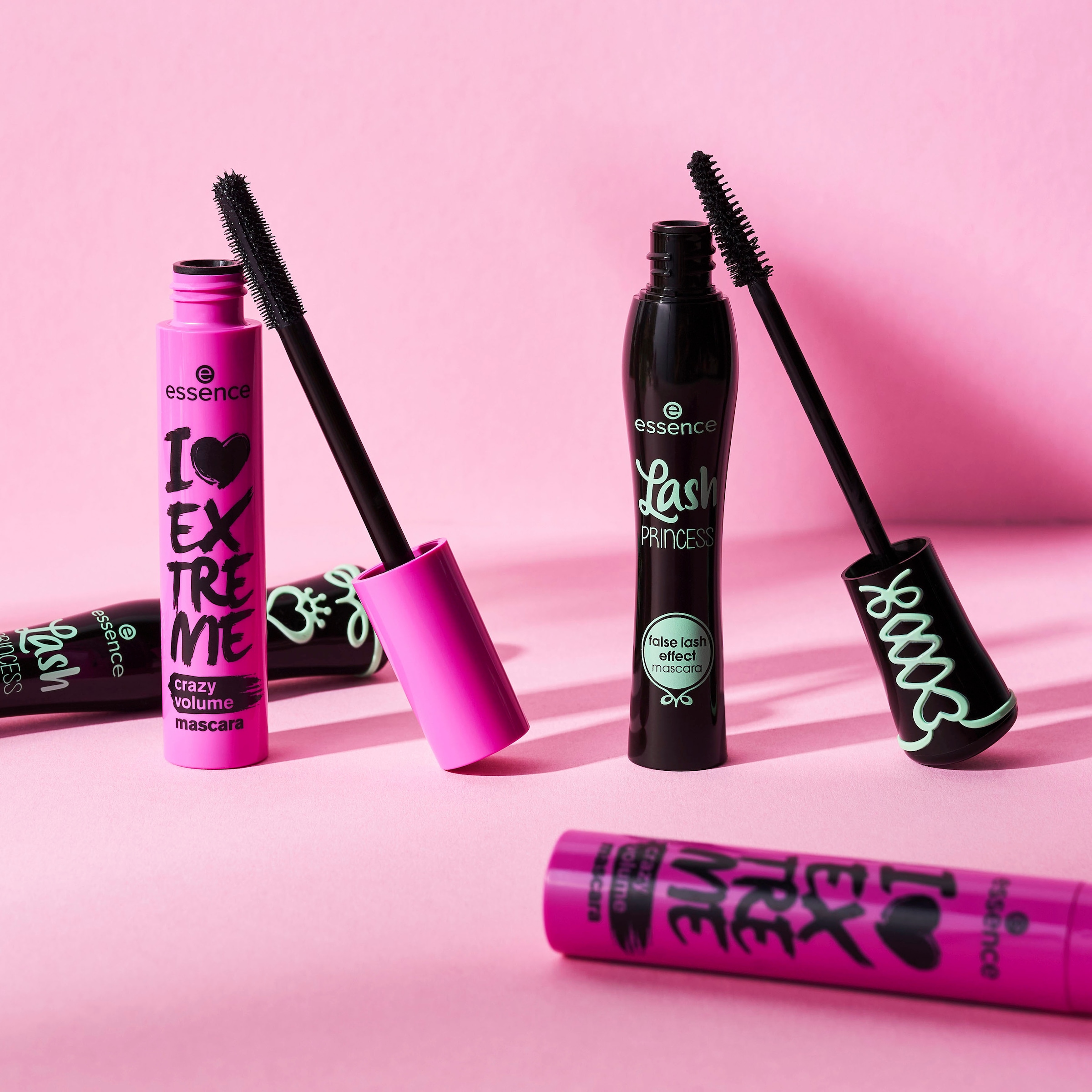 Essence Mascara »I LOVE EXTREME crazy volume mascara«, (Set, 3 tlg.)