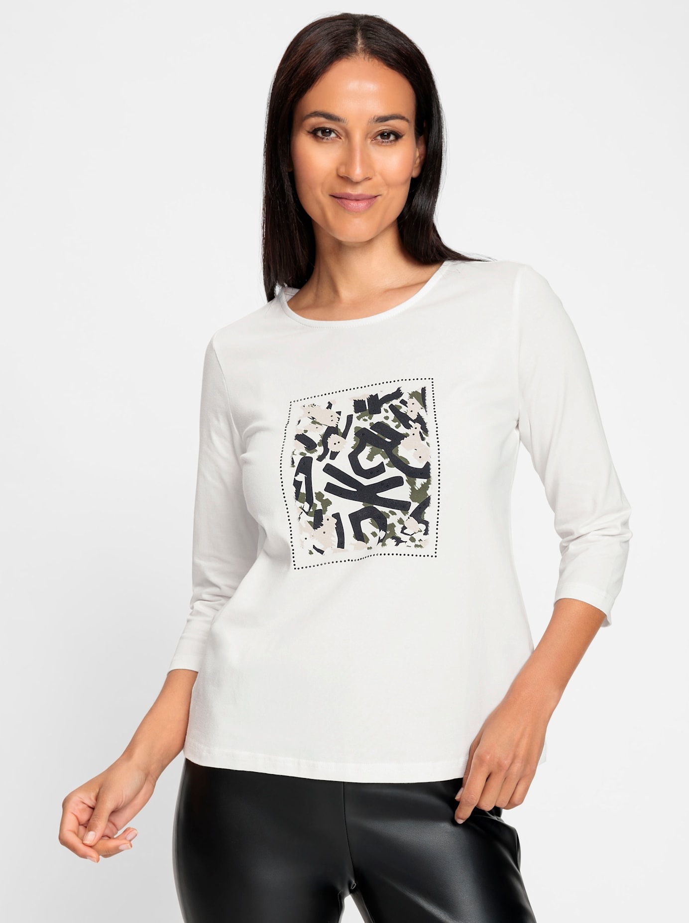 heine 3/4-Arm-Shirt "Shirt" 1 Stk. günstig online kaufen