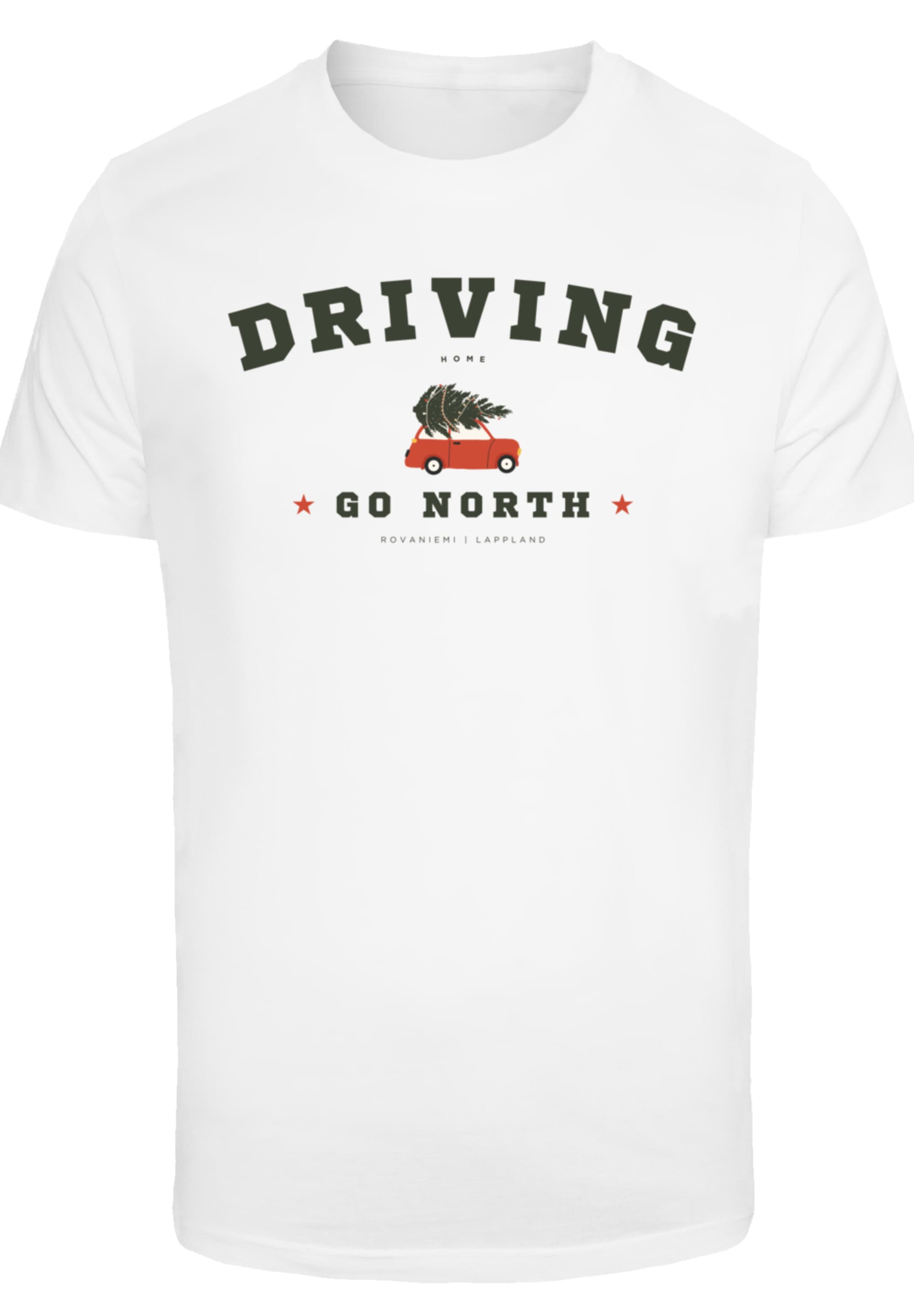 F4NT4STIC T-Shirt »Driving Home Weihnachten«, Weihnachten, Geschenk, Logo