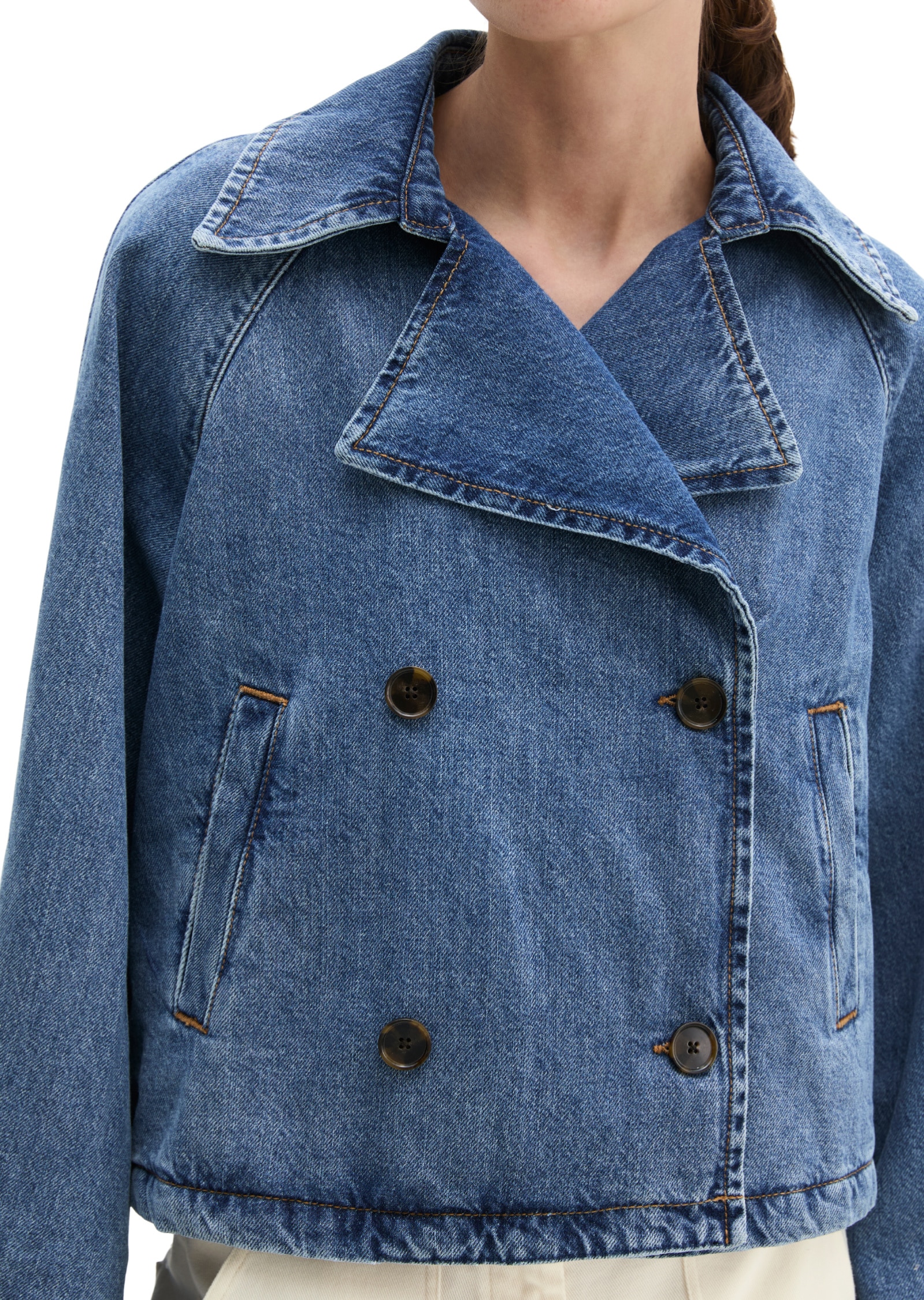 Marc O'Polo Jeansjacke »aus Bio-Baumwolle«