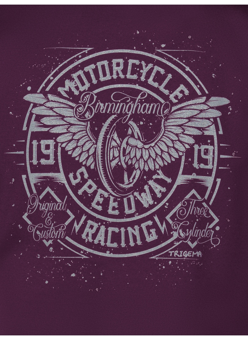 Trigema T-Shirt »TRIGEMA T-Shirt mit Motorrad-Printmotiven«, (1 tlg.)