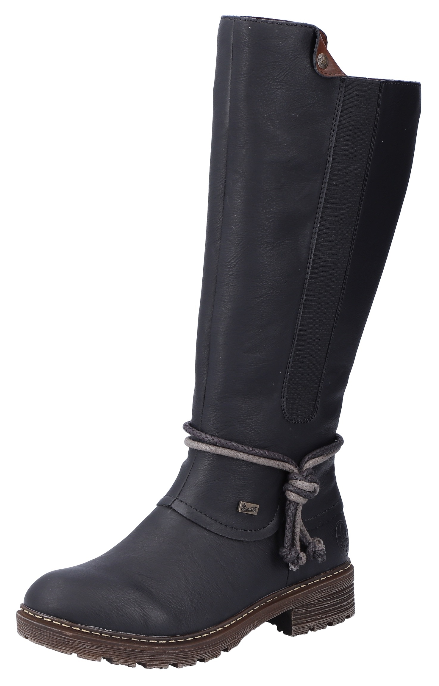 Winterstiefel, mit seitlichem Stretcheinsatz