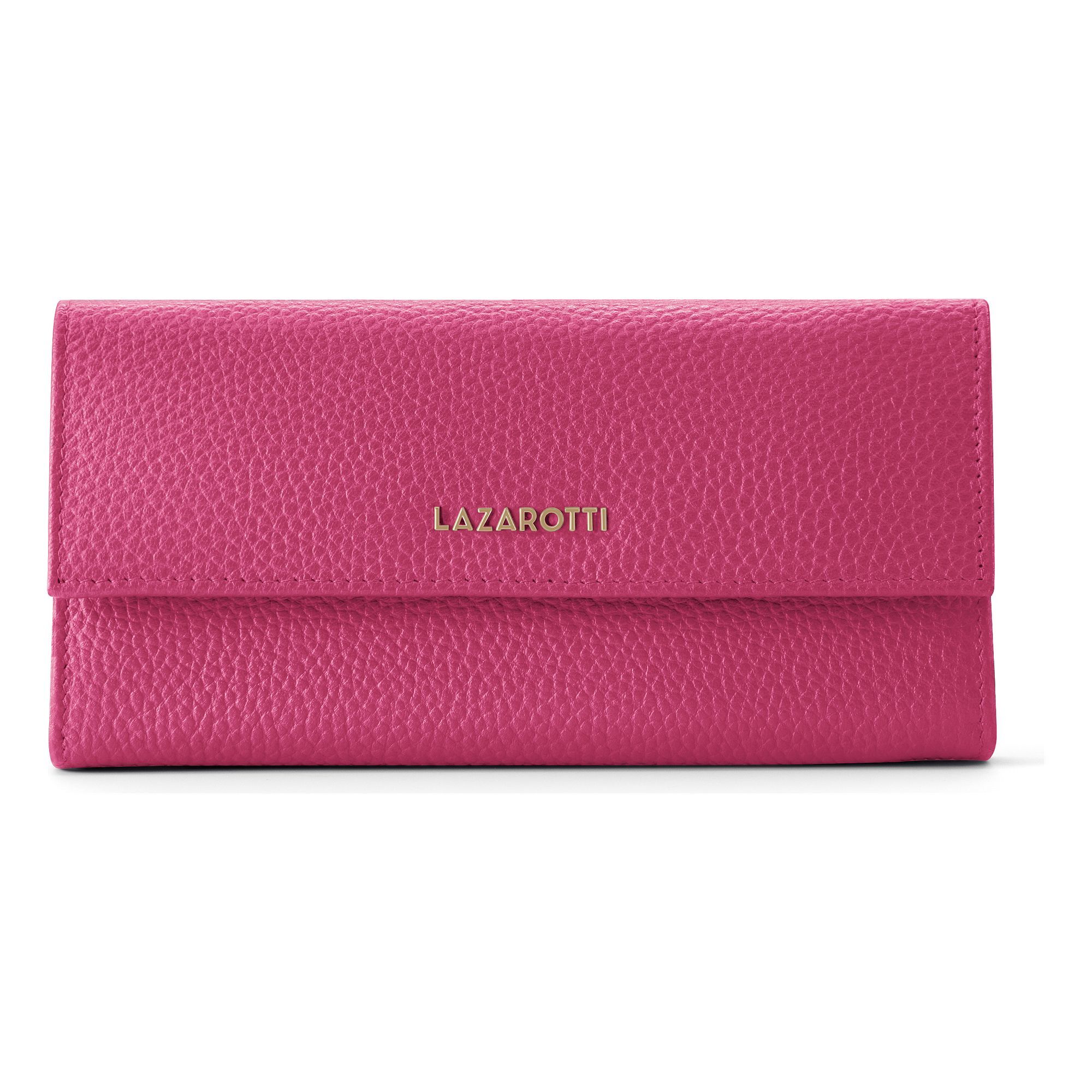 Lazarotti Geldbörse "Bologna Leather Geldbörse Leder 19 cm"
