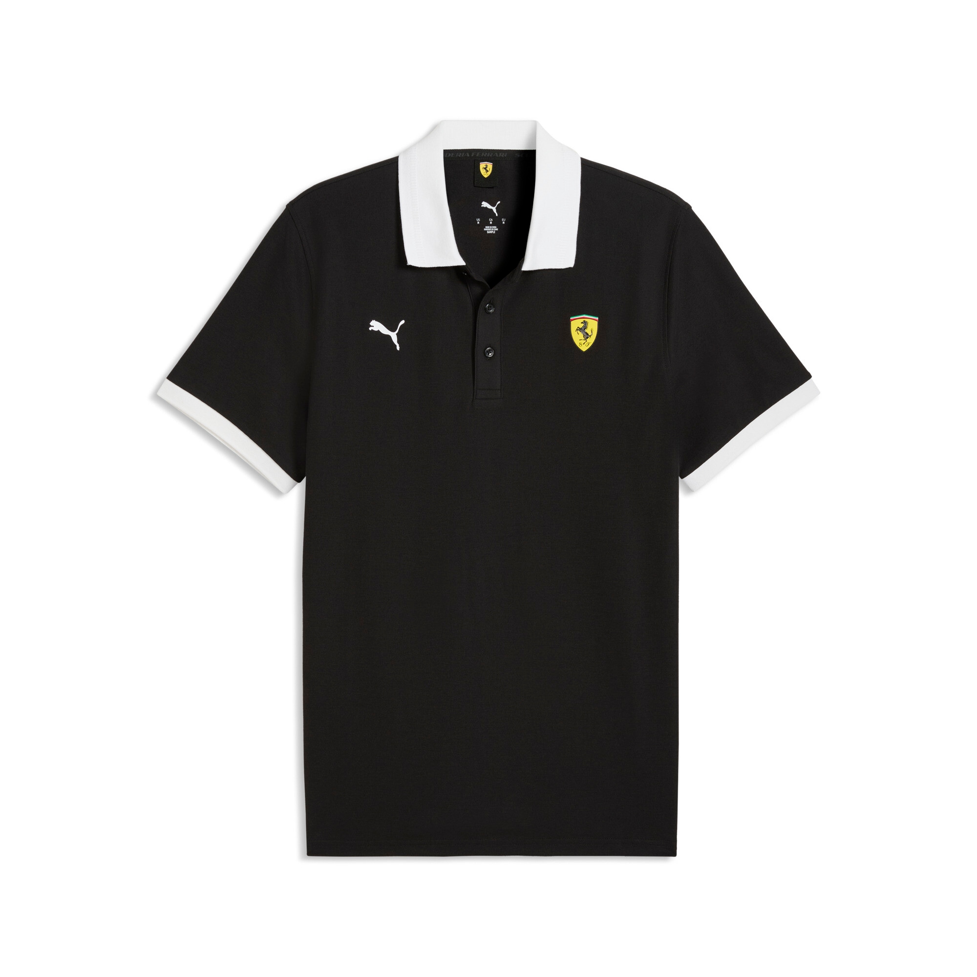 PUMA Poloshirt "FERRARI PIQUET POLO" Regular Fit, Kurzarm, mit Reißverschlu günstig online kaufen