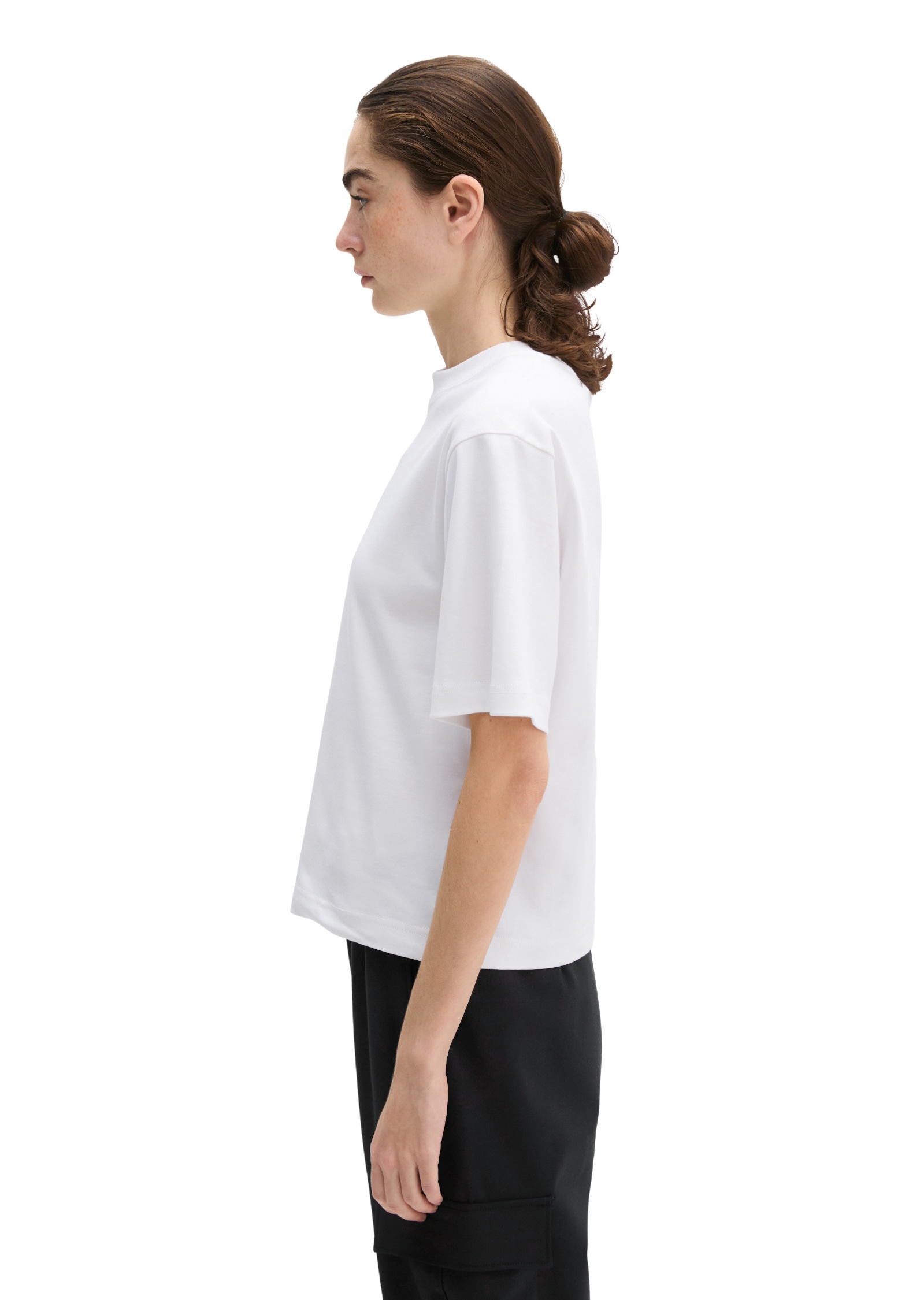 Marc O'Polo T-Shirt »aus Interlock-Jersey«
