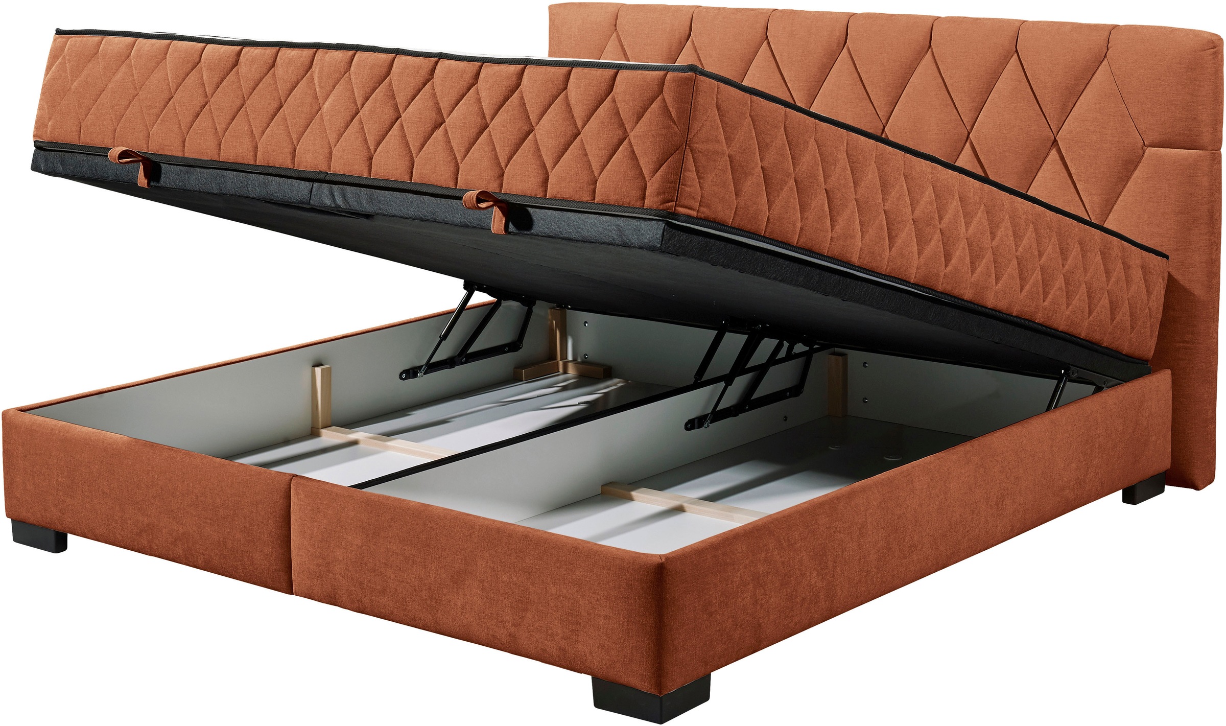 ED EXCITING DESIGN Boxbett »Nagol«, mit Bettkasten, mit Wendematratze, erhältlich in verschiedenen Breiten