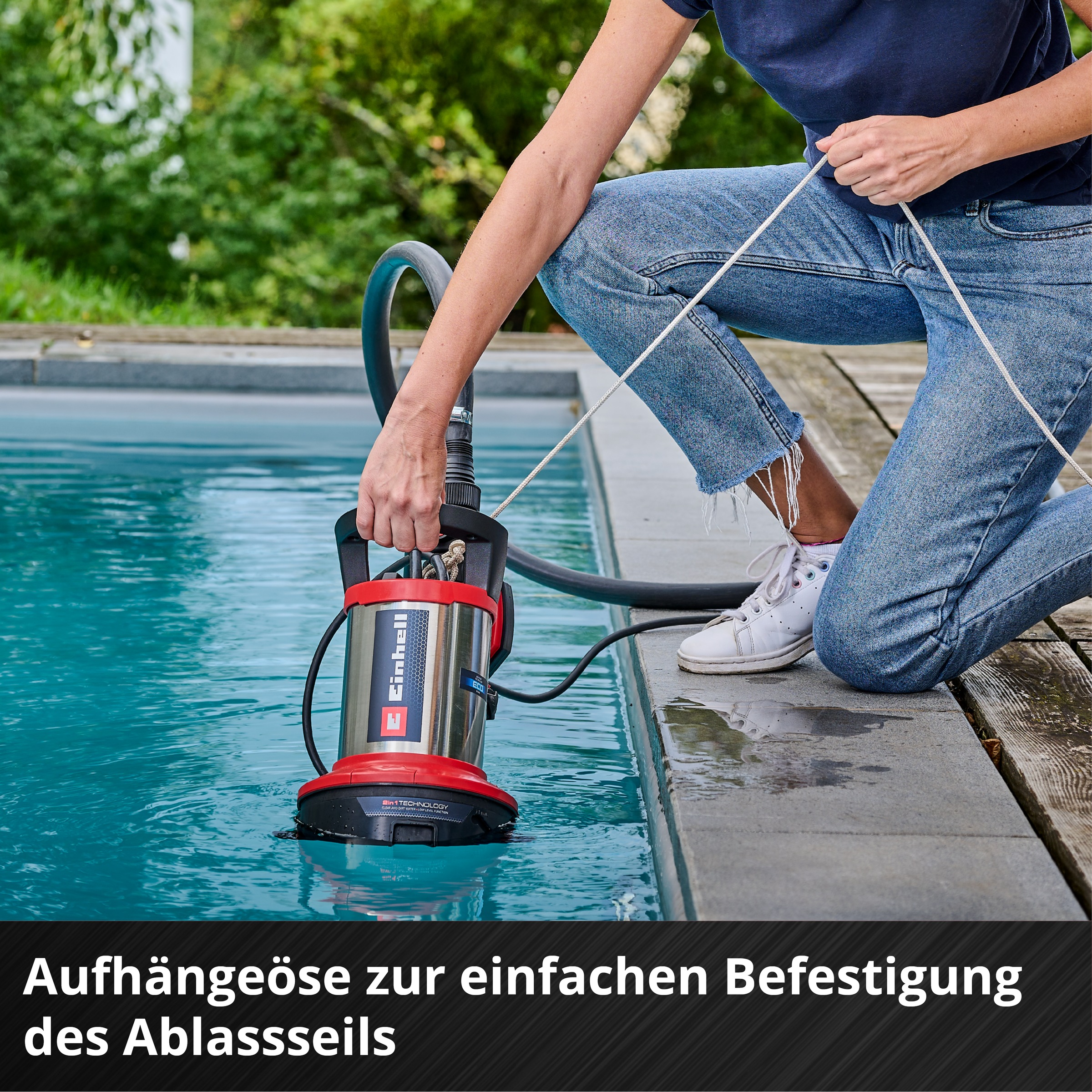 Einhell Schmutzwasserpumpe »Flutset, »GE-DP 7535 N LL ECO««