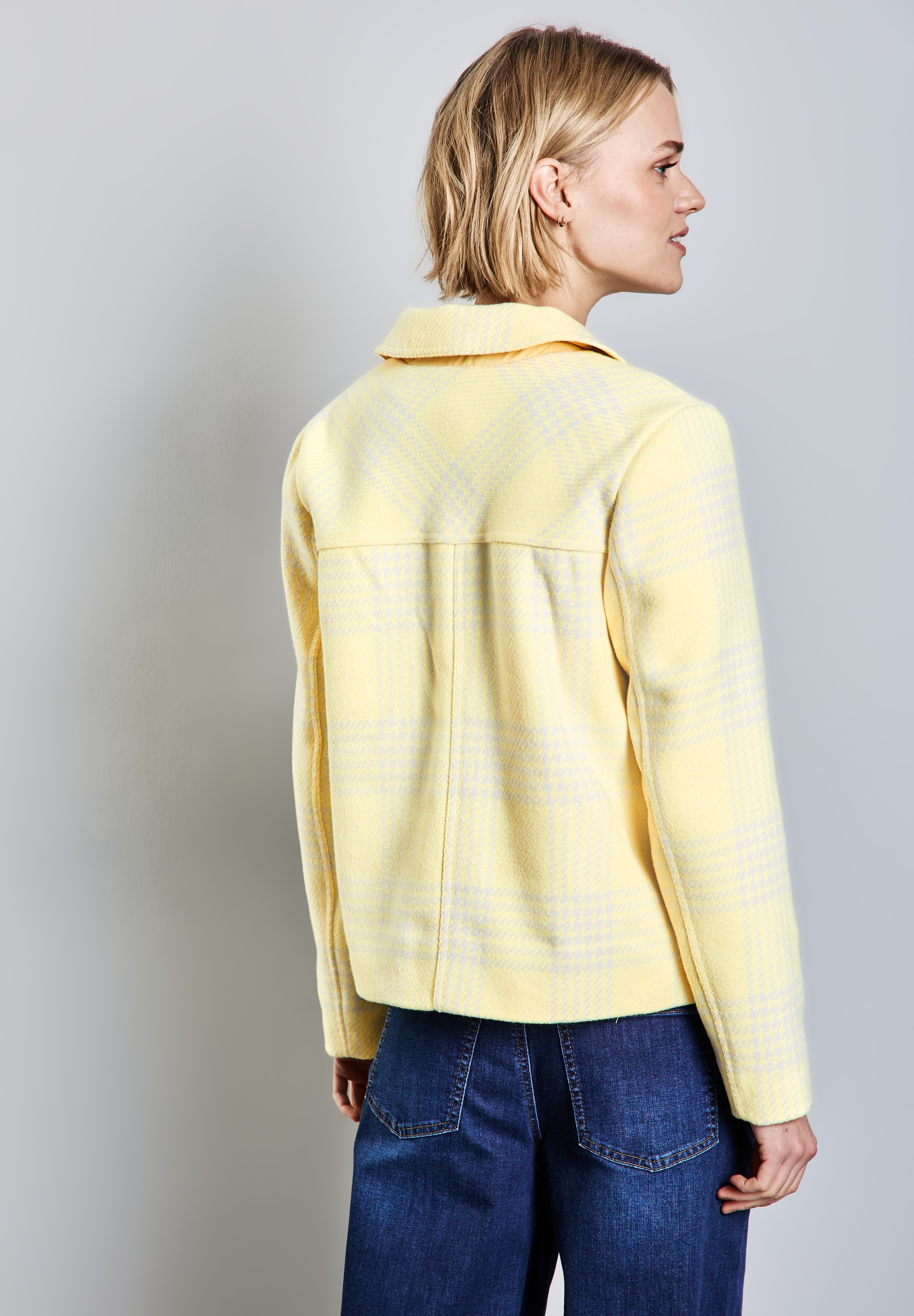 STREET ONE Kurzjacke, ohne Kapuze, mit Knopfleiste