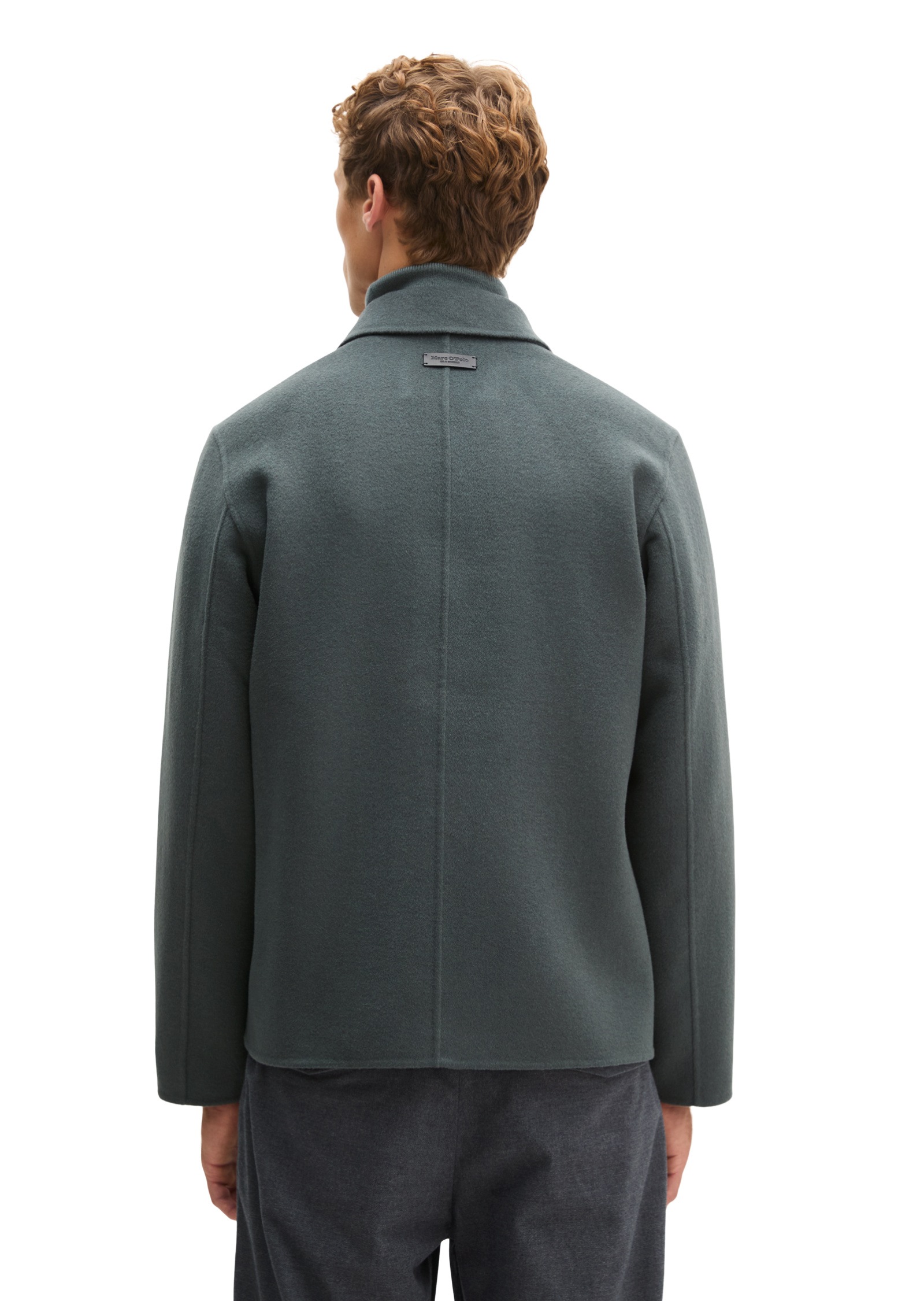 Marc O'Polo Outdoorjacke »aus weichem Double Face Wool Blend«