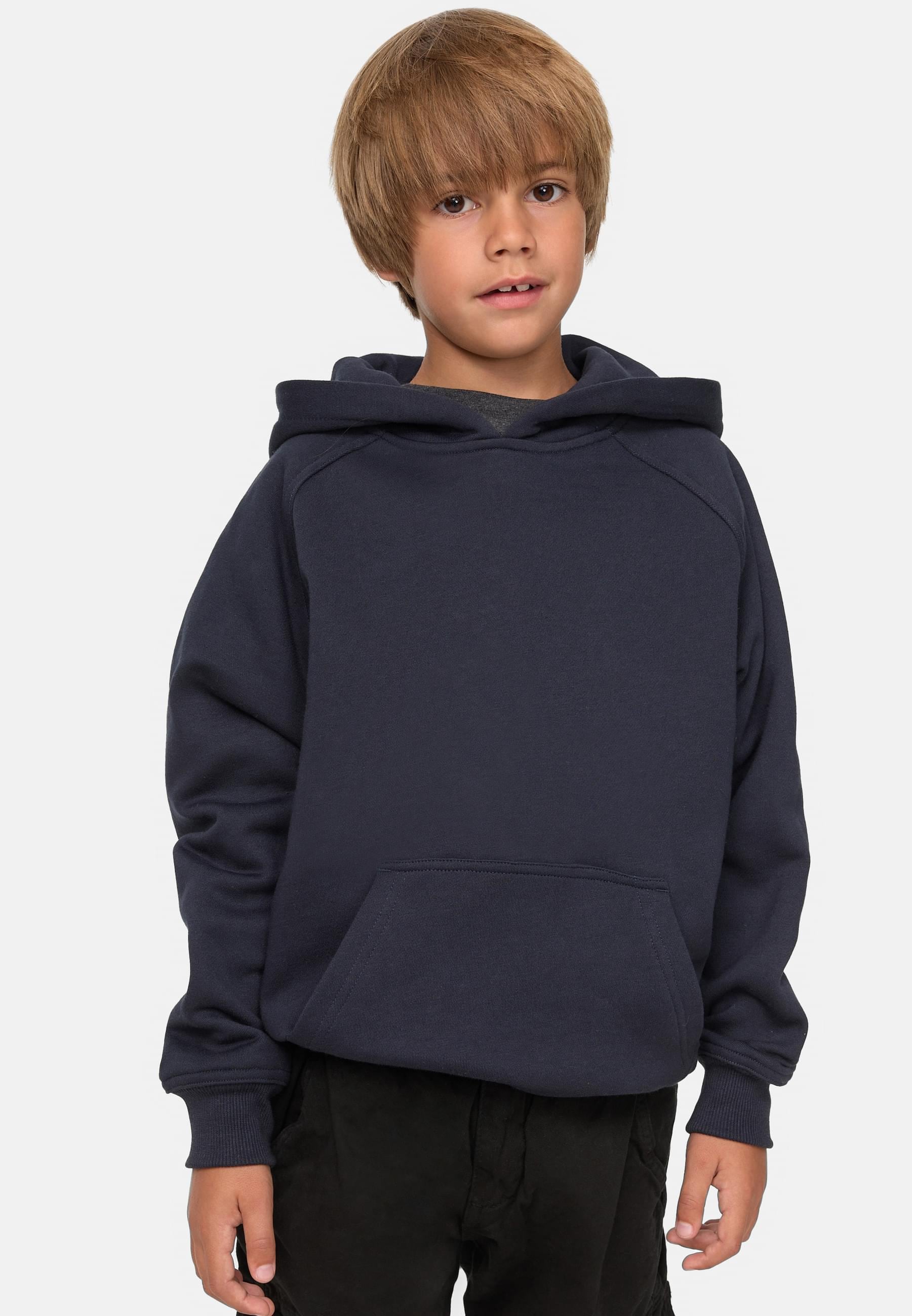 URBAN CLASSICS Hoodie »Urban Classics Herren Boys Blank Hoody«, (1 tlg.)