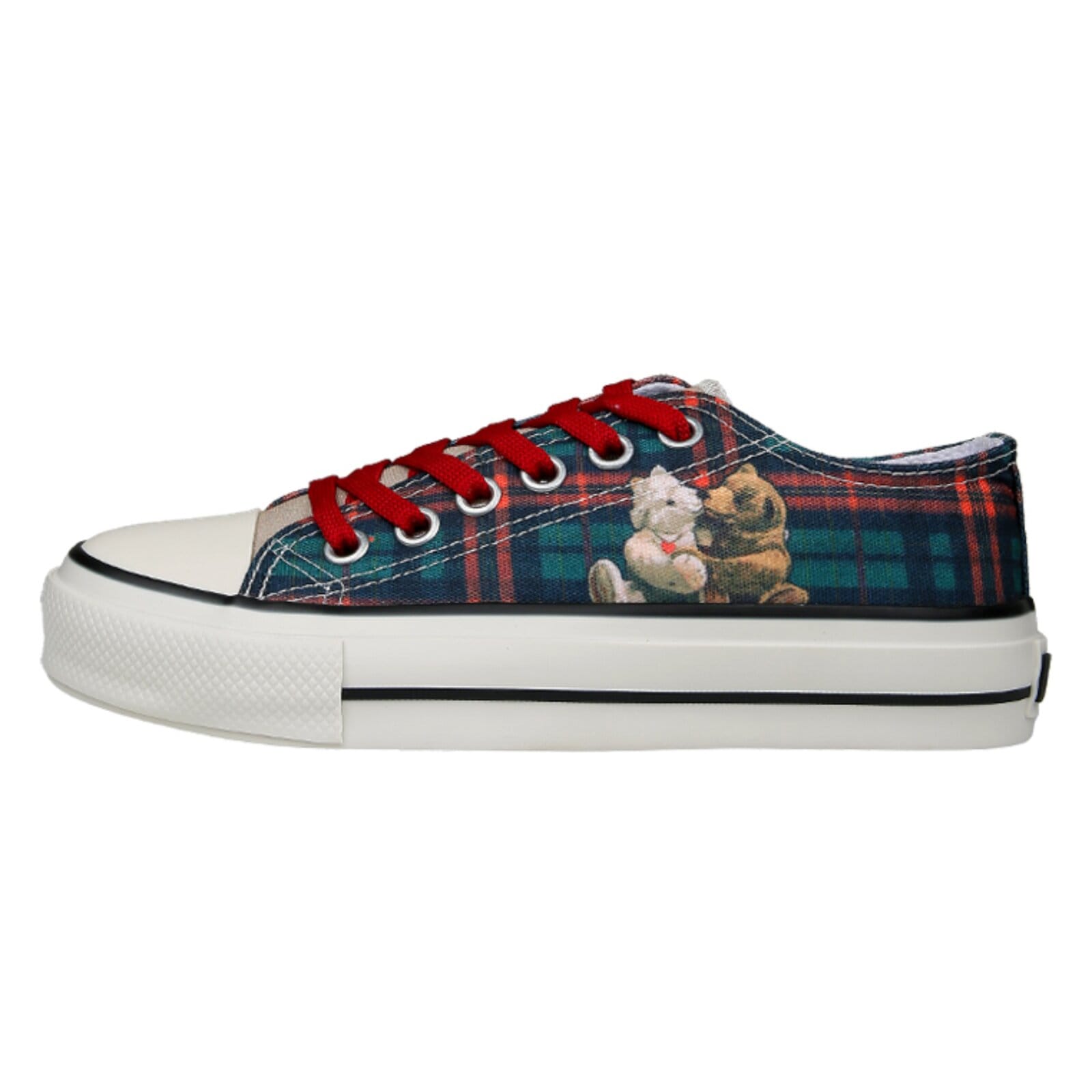DOGO "Liria Low-Top Sneaker Teddy Bear Damen Sneaker" Handgefertigt