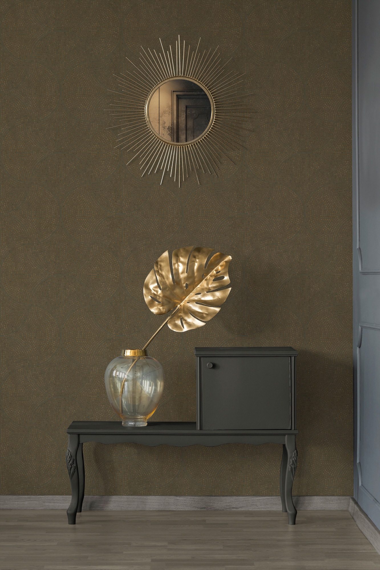 A.S. Création Vliestapete »Cuba«, Ethnomuster-abstrakt-minimalistisch, Geometrische Tapete Tapete Art Deco Metallic Tapeten Wohnzimmer Flur