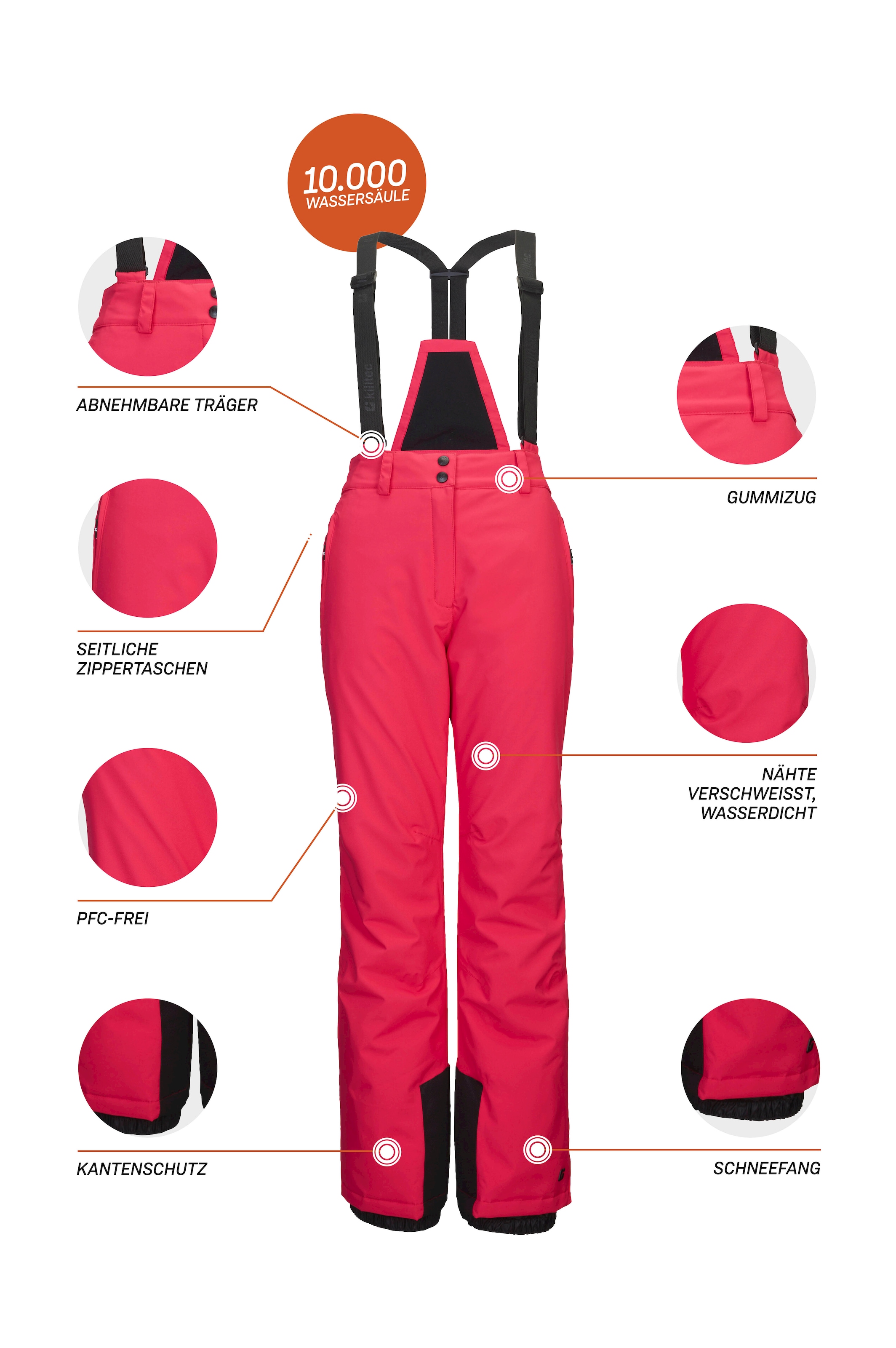 Killtec Skihose »KSW 198 WMN SKI PNTS«