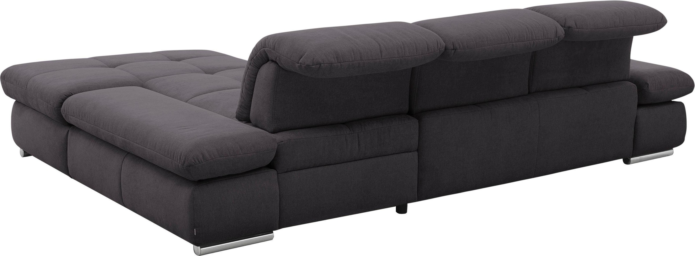 set one by Musterring Ecksofa »SO 4100«, Recamiere links oder rechts, wahlweise mit Bettfunktion