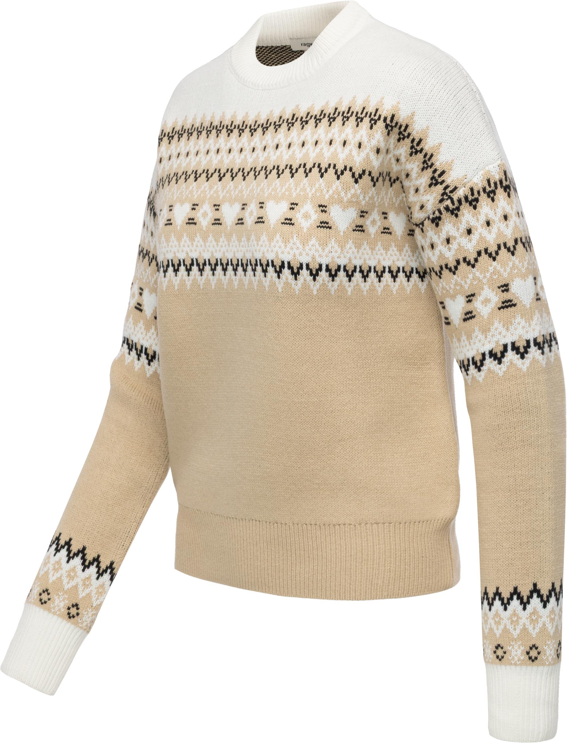Ragwear Norwegerpullover "Oslana" Warmer Norweger Damen Strickpullover günstig online kaufen
