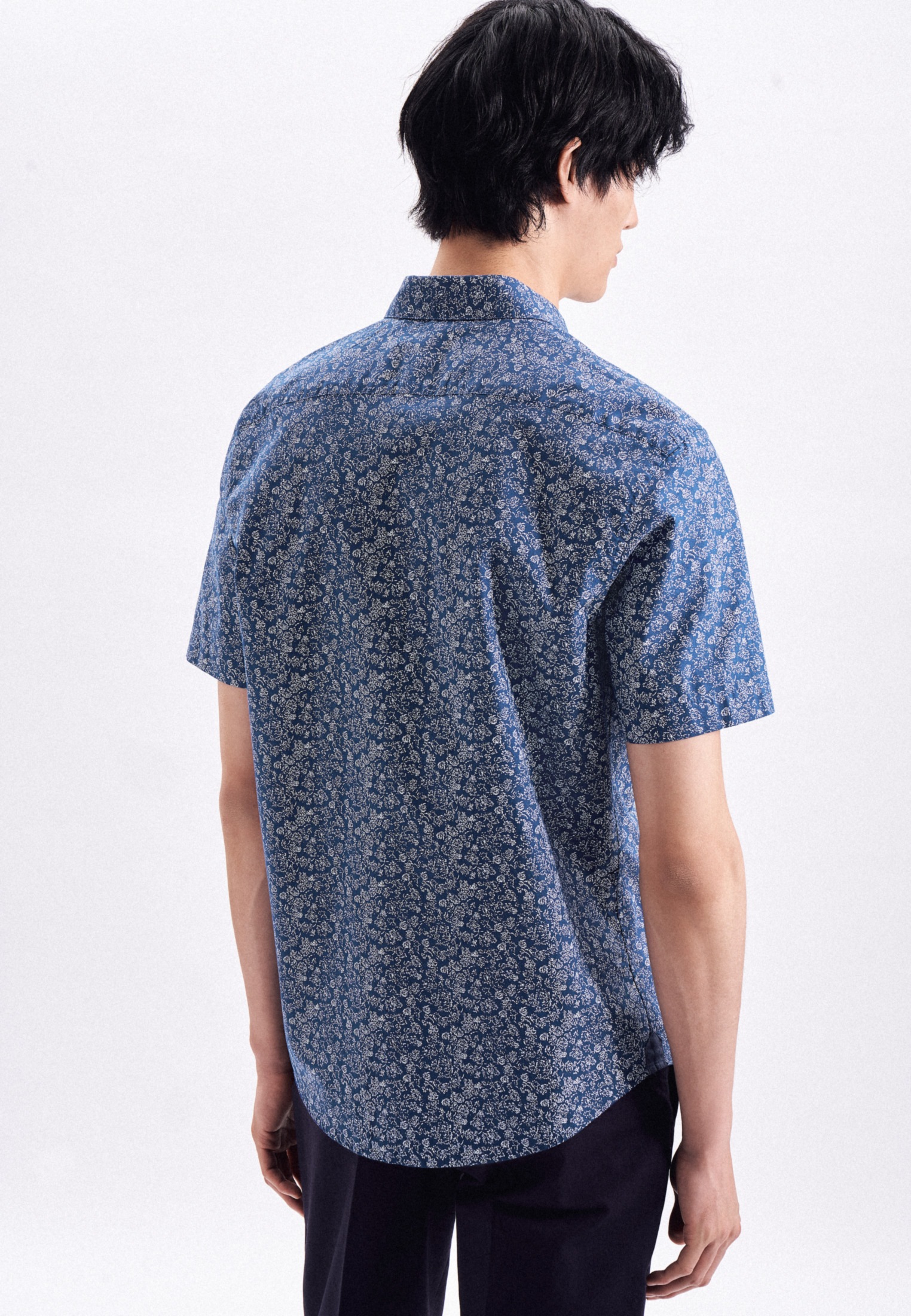 seidensticker Businesshemd "Schwarze Rose" Regular 1/2 Button-Down-Kragen D günstig online kaufen