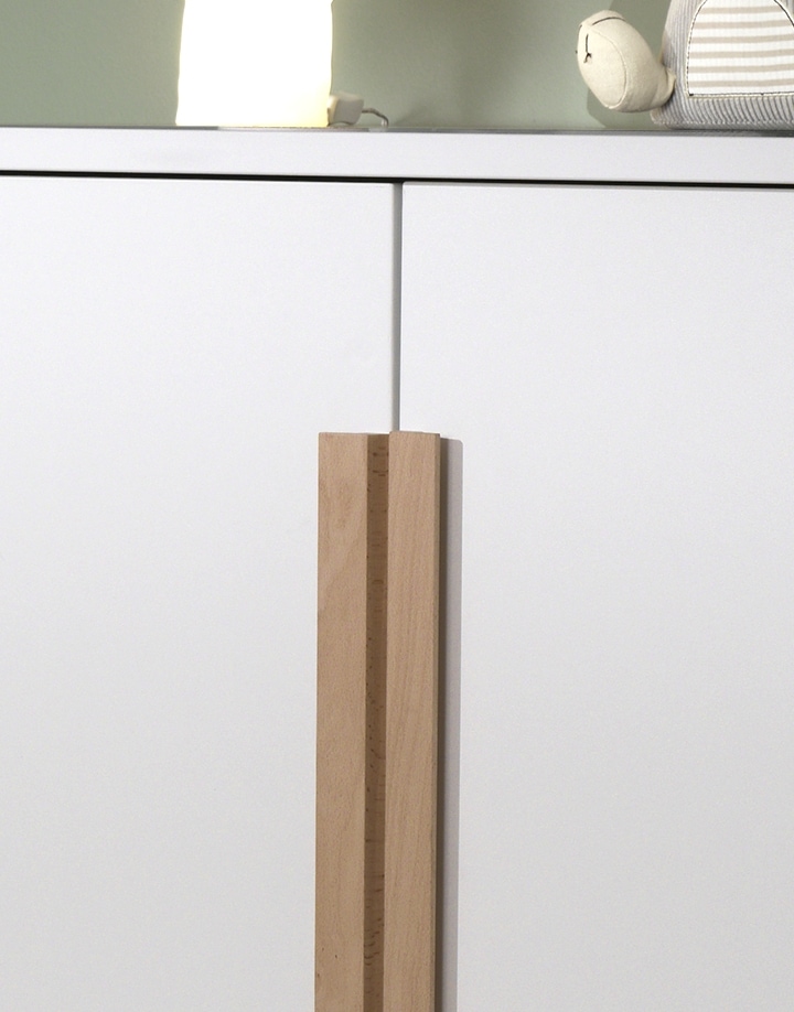 Vipack Kleiderschrank »London, Kinderkleiderschrank«, (Made in Europe), Wäscheschrank, mit Melamin-Oberfläche und Soft-Close