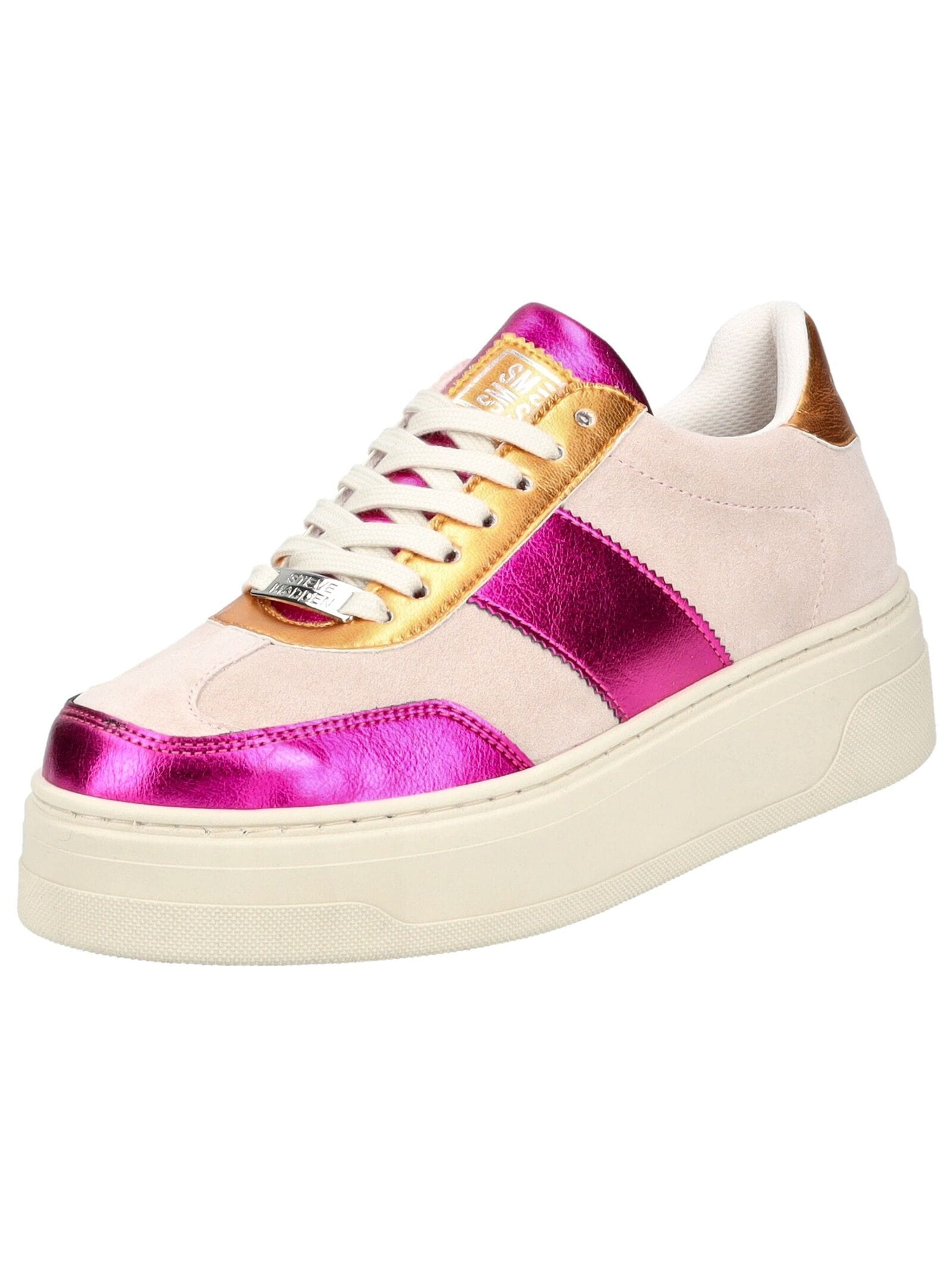 STEVE MADDEN Plateausneaker "STEVE MADDEN Sneaker Veloursleder/Textil" günstig online kaufen