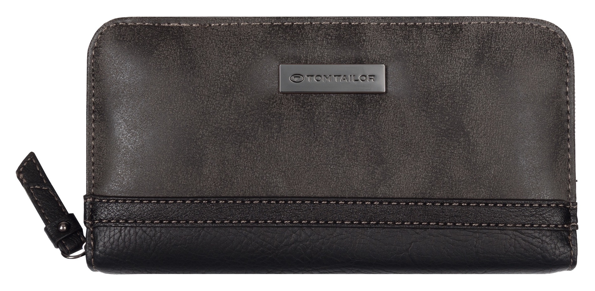 TOM TAILOR "Elin" mit außergewöhnlicher seitlichen Aufhängung und Kontrast- günstig online kaufen