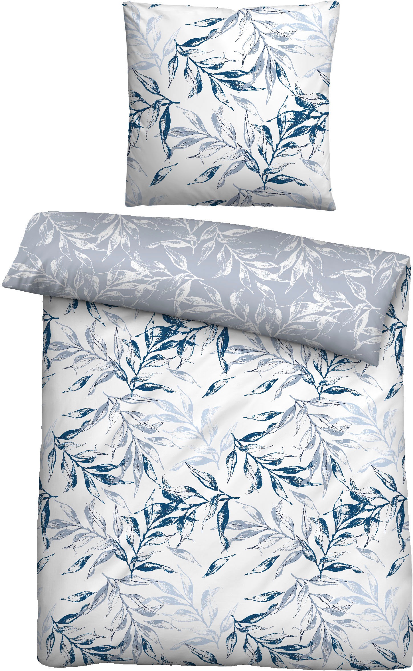 Castell - Markenbettwäsche Wendebettwäsche "Oscar" 2 Stk. tlg. atmungsaktiv günstig online kaufen