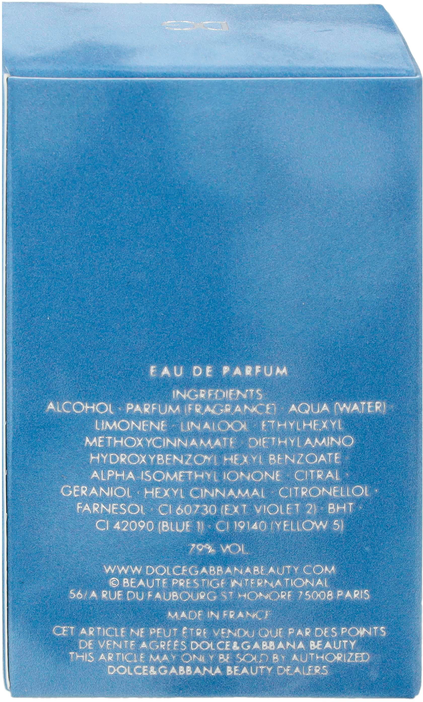 DOLCE & GABBANA Eau de Parfum »Light Blue Eau Intense«, Ein toller Männerduft