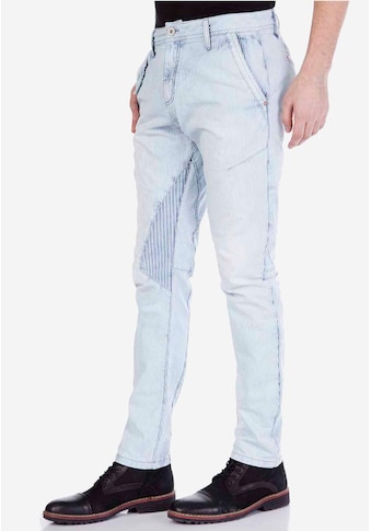 Cipo & Baxx Slim-fit-Jeans, mit tollen Flicken-Elementen kaufen
