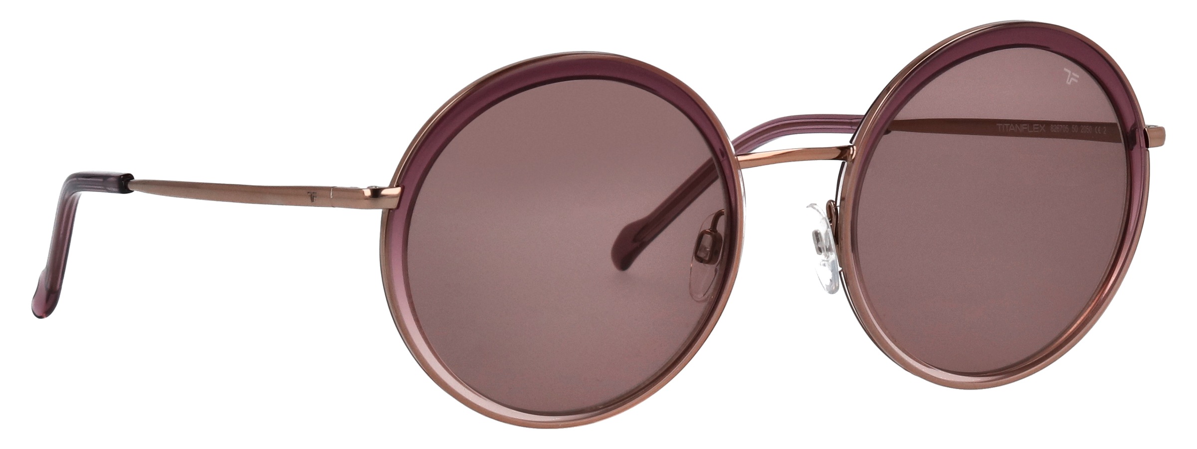 TITANFLEX Sonnenbrille Damen Roségold 2