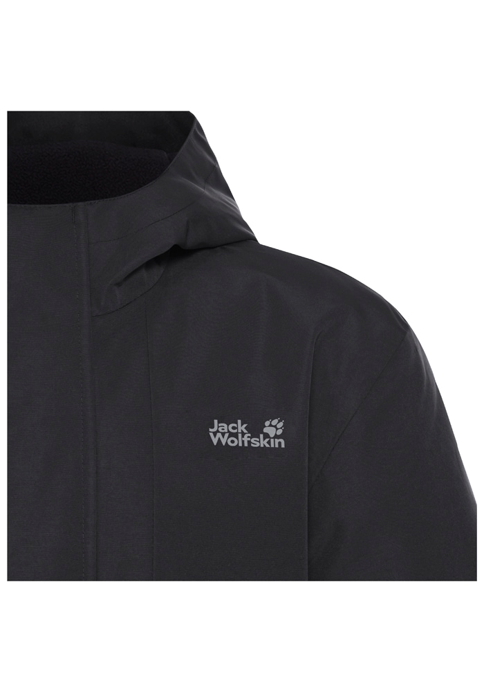 Jack Wolfskin Outdoorjacke »CANVEY JKT KIDS«, mit Kapuze