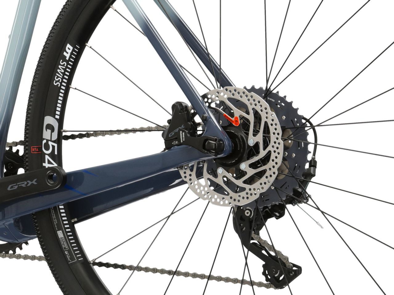 Kross Gravelbike »KROSS Gravelbike Esker 7.0 28" blau 11 Gänge«, 11 Gang, Shimano, GRX RX812 Schaltwerk, Kettenschaltung
