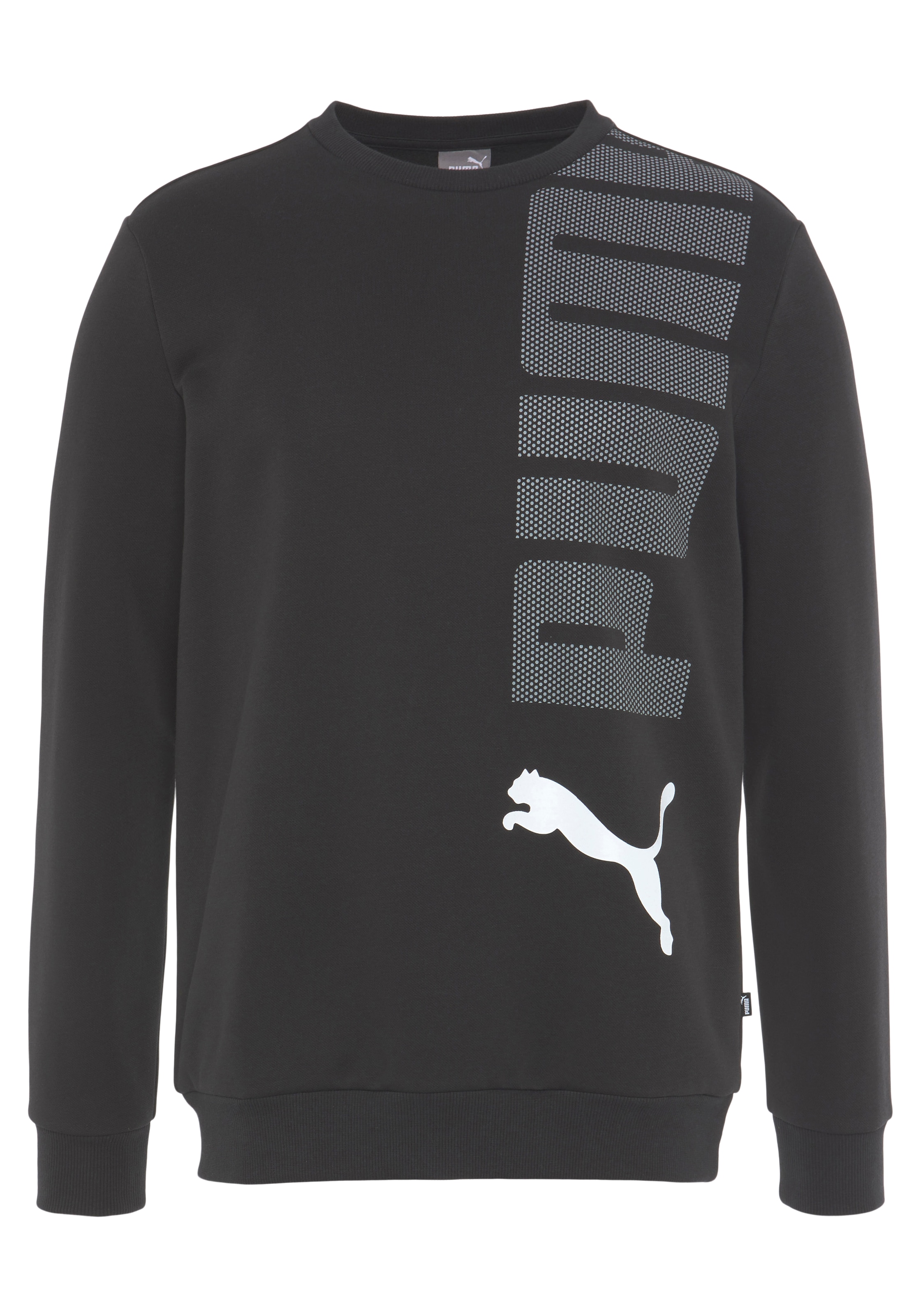 PUMA Sweatshirt »ESS+ LOGO LAB Crew FL«