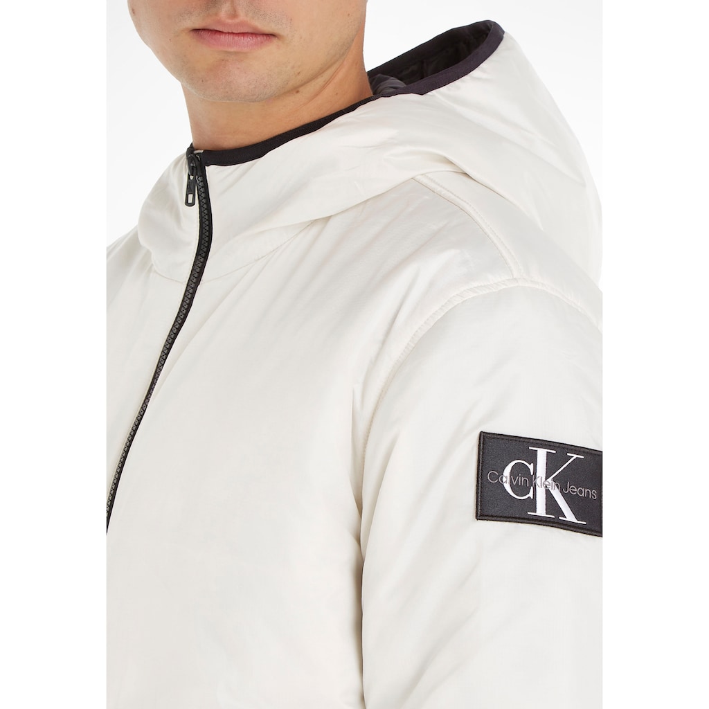 Calvin Klein Jeans Windbreaker »TRIM WINDBREAKER JACKET«, mit Kapuze