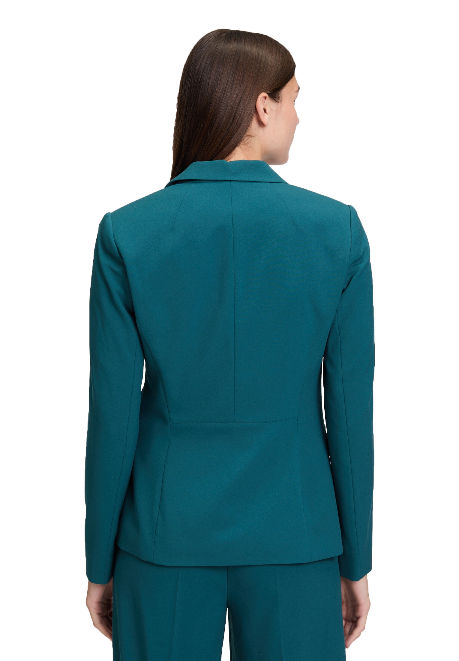 Betty&Co Longblazer »Betty & Co Damen Klassischer Blazer mit Taschen«, Druckfutter