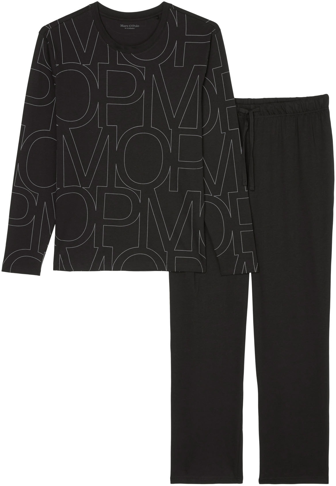 Marc OPolo Pyjama "Mix & Match Cotton", (2 tlg.), mit elastischem Bund mit günstig online kaufen