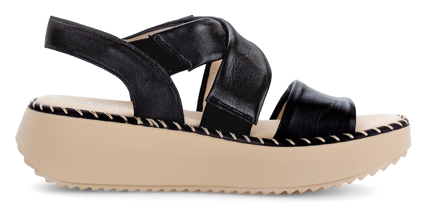 Gabor Sandalette, Plateau, Sommerschuh, Rimchensandale mit Best Fitting-Ausstattung