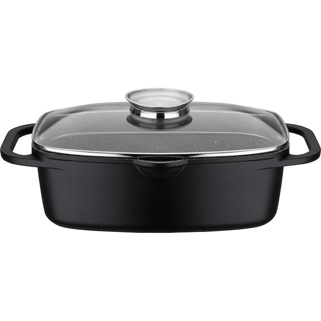 GSW Topf-Set »Gourmet«, Aluminiumguss, (Set, 8 tlg., (3-tlg. Pfannen-Set, 2  Glasdeckel, 1 Bräter, 1 Wok, 1 Küchenzange), Induktion bestellen | BAUR