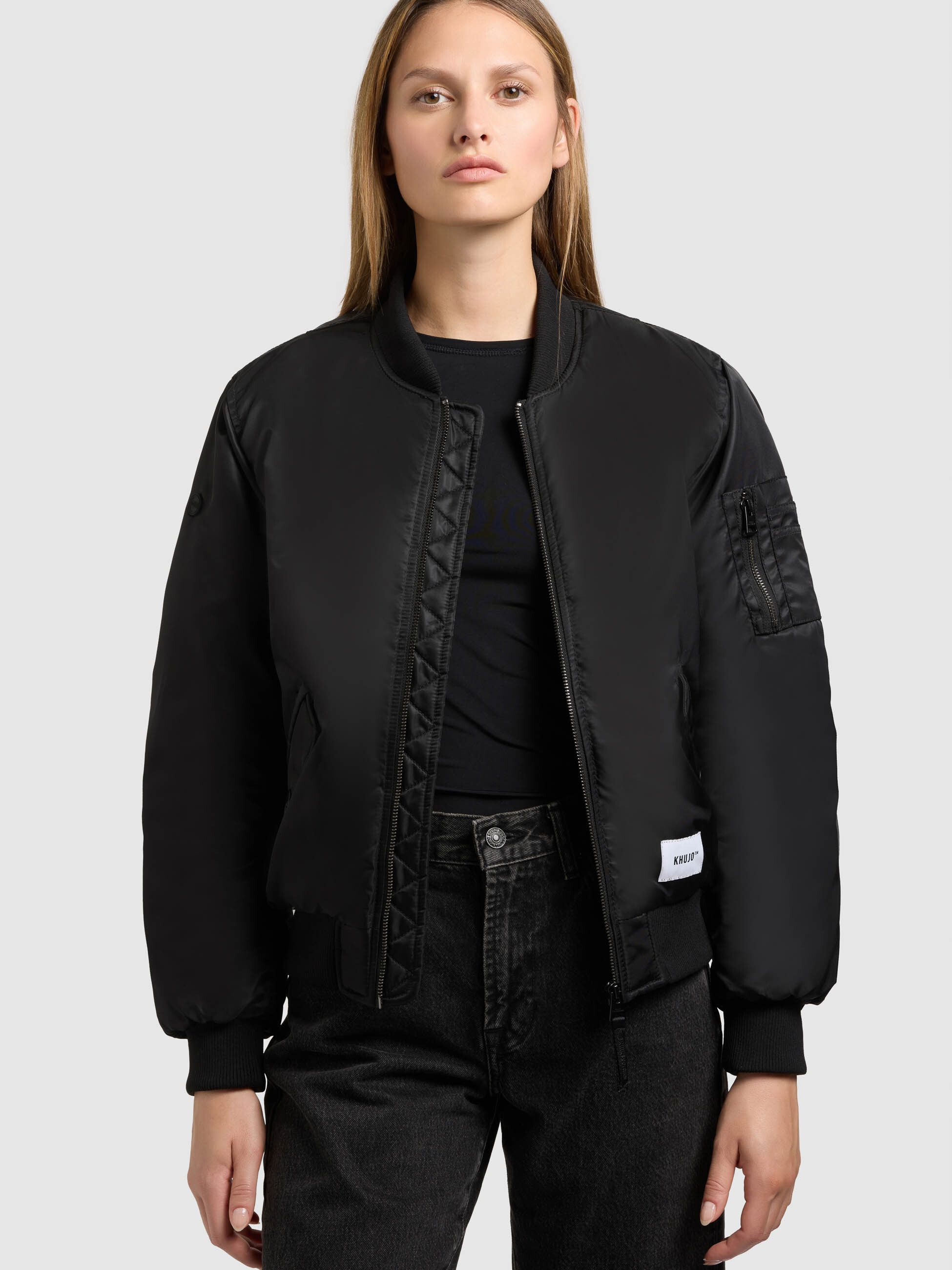 khujo Bomberjacke »KASIA«, ohne Kapuze