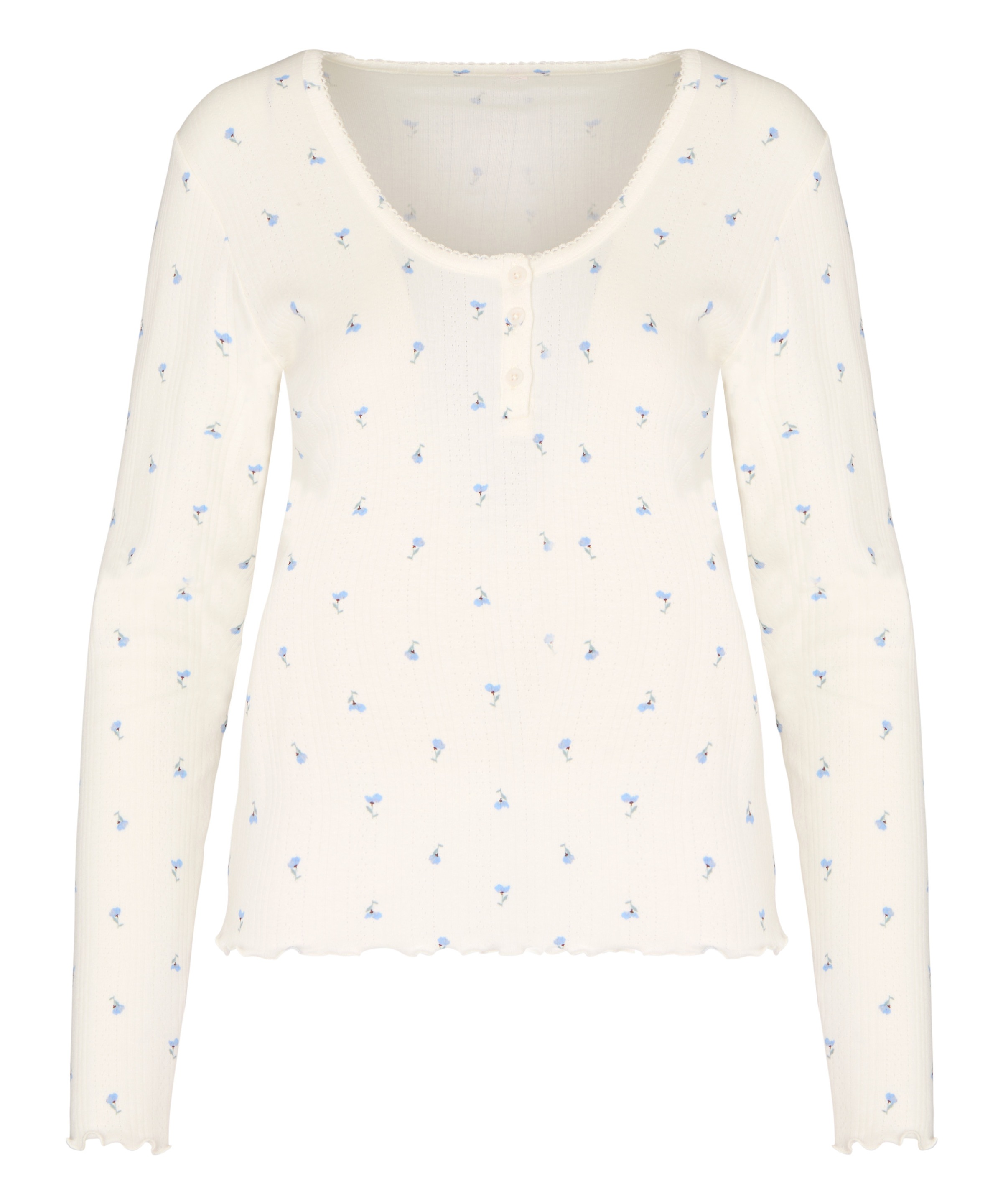 Hunkemöller Pyjama »Top Pointelle«